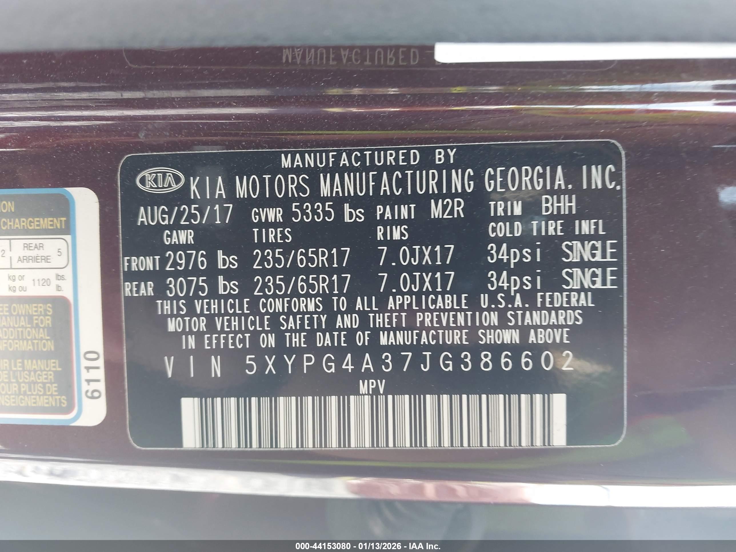 KIA SORENTO image 9