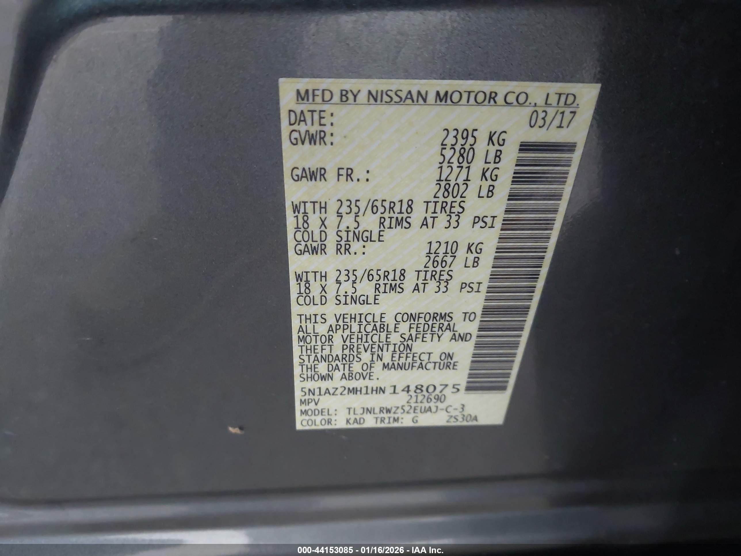 NISSAN MURANO image 9