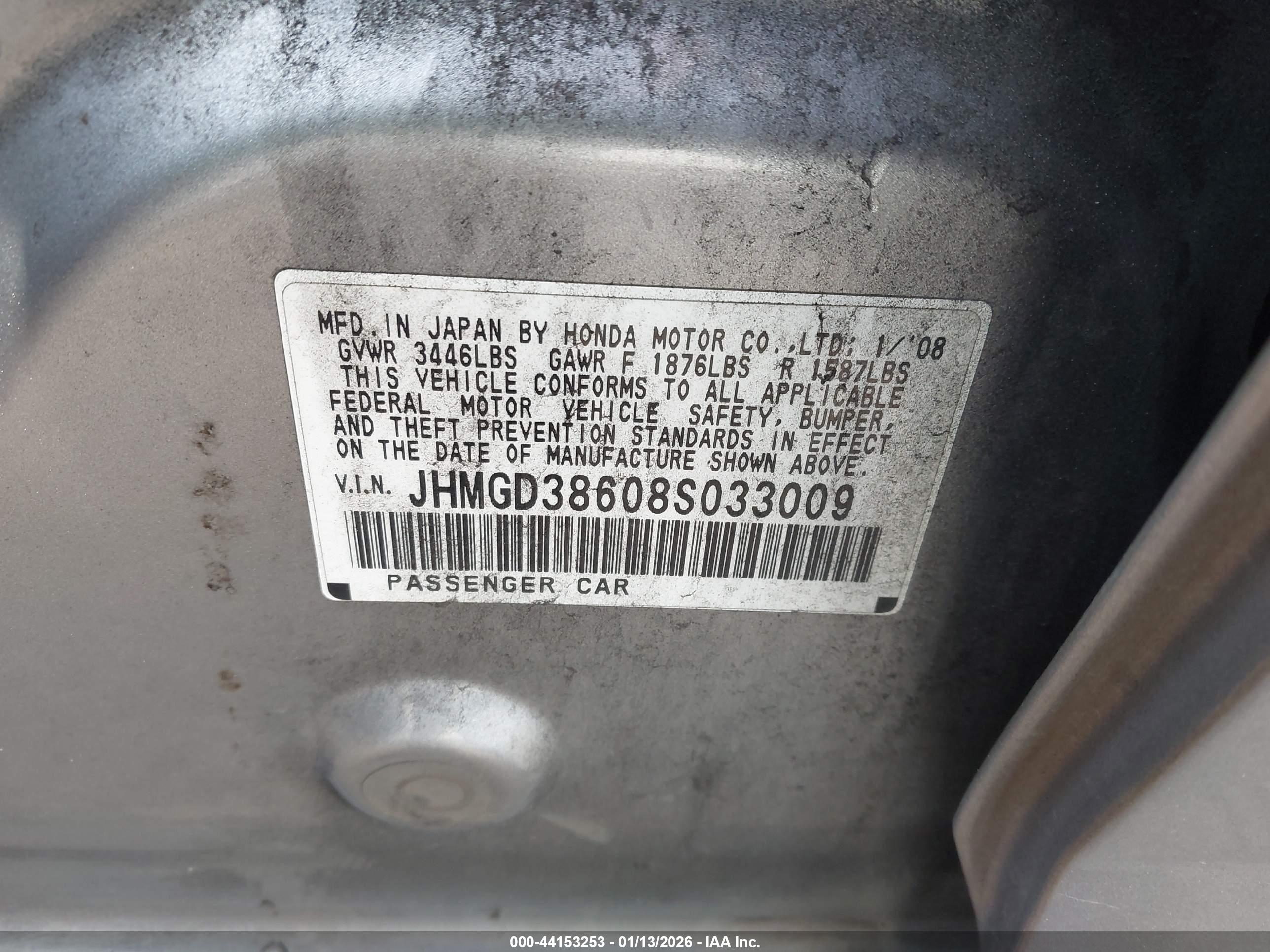 HONDA FIT image 9