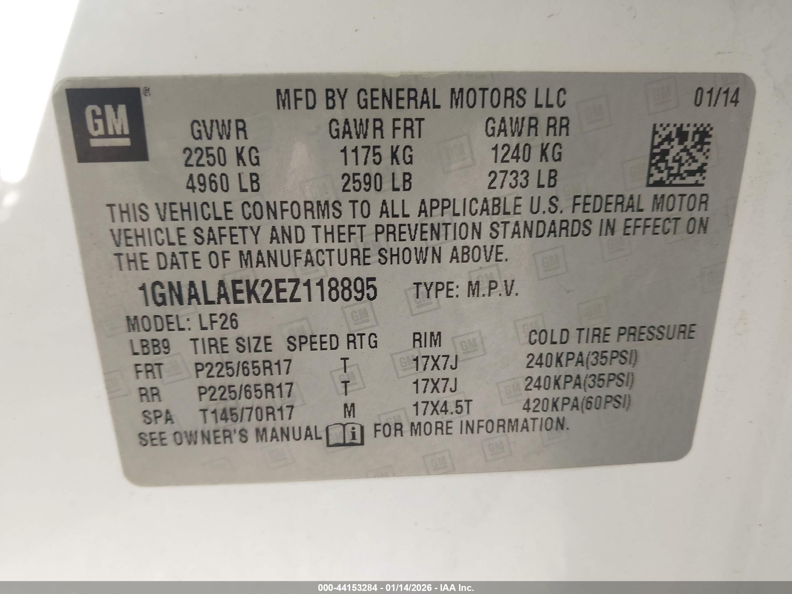 CHEVROLET EQUINOX image 9