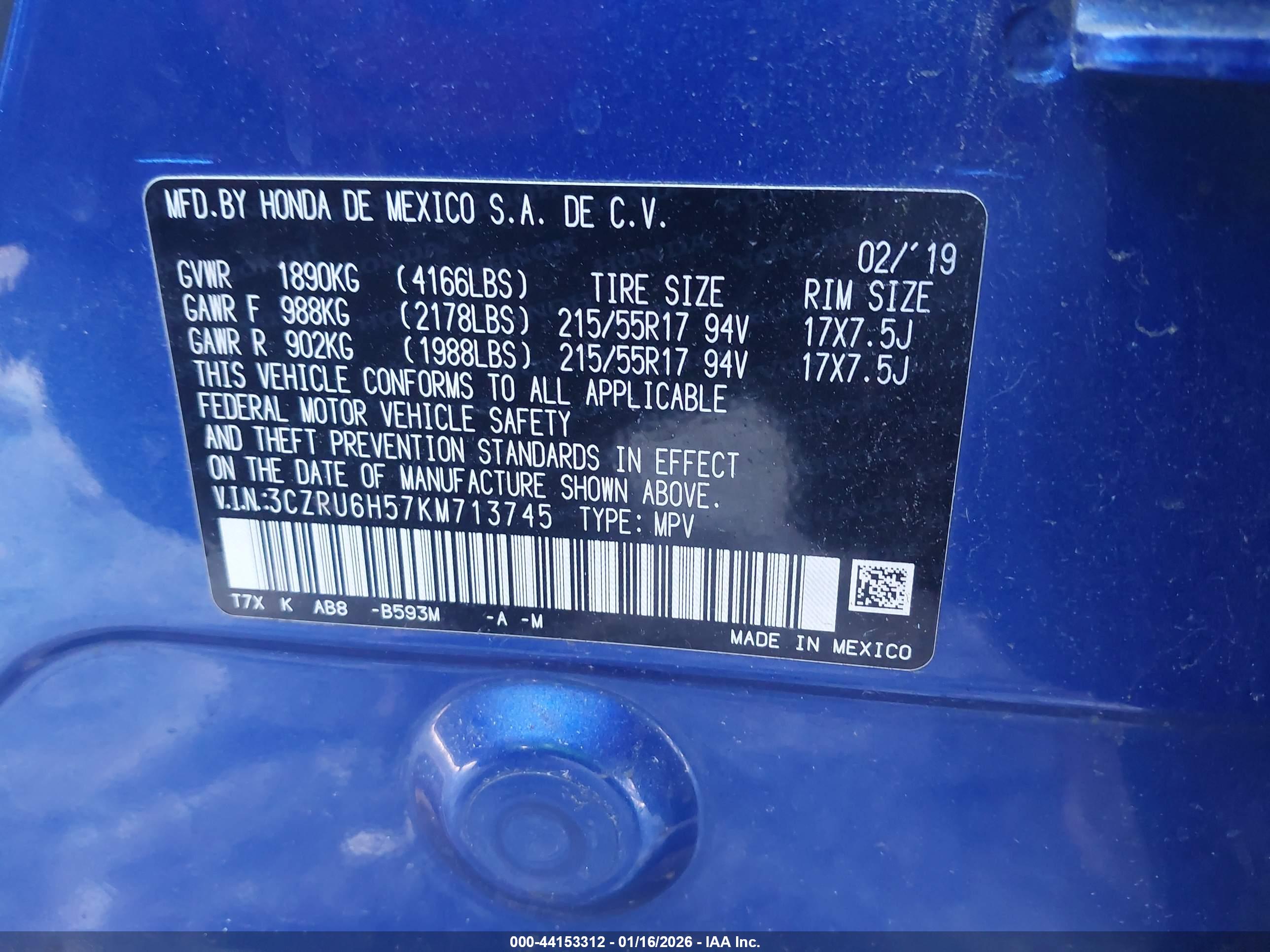 HONDA HR-V image 9