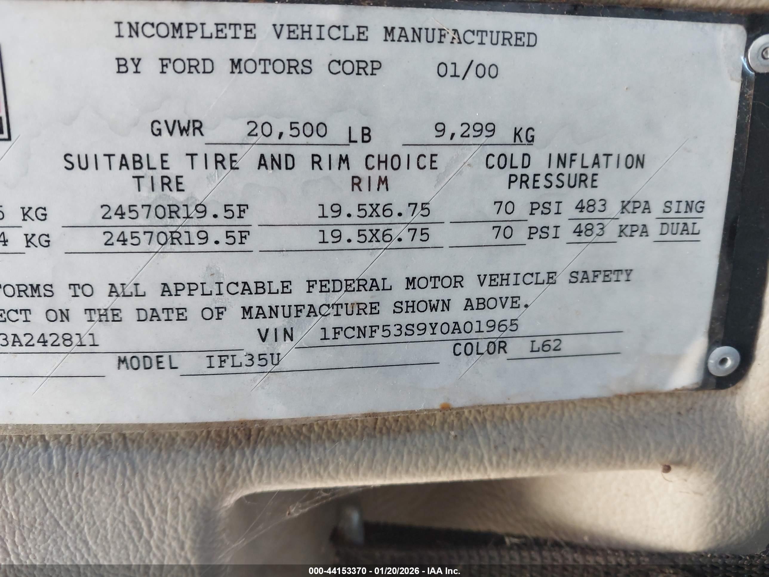 FORD F550 image 9