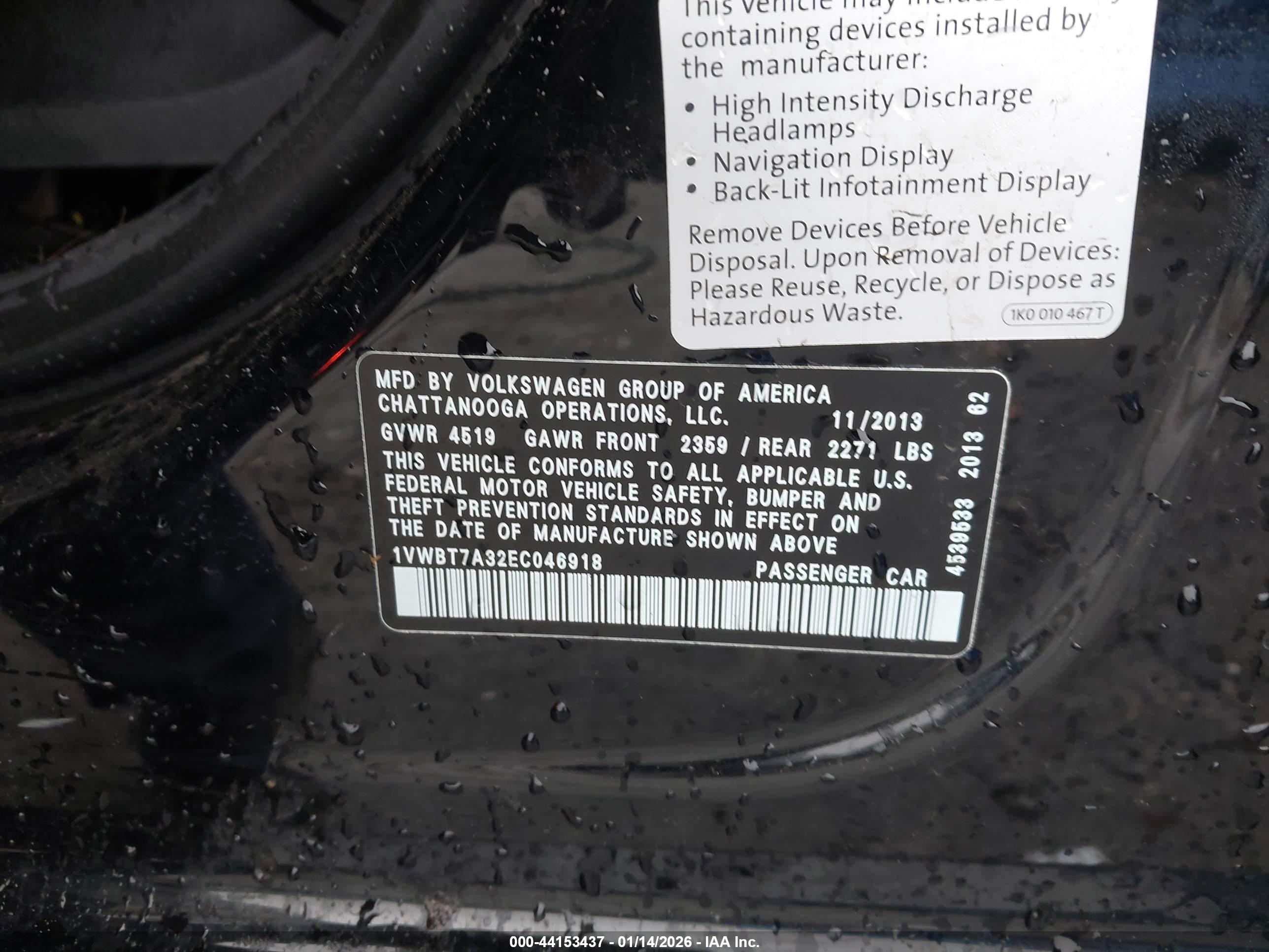 VOLKSWAGEN PASSAT image 9