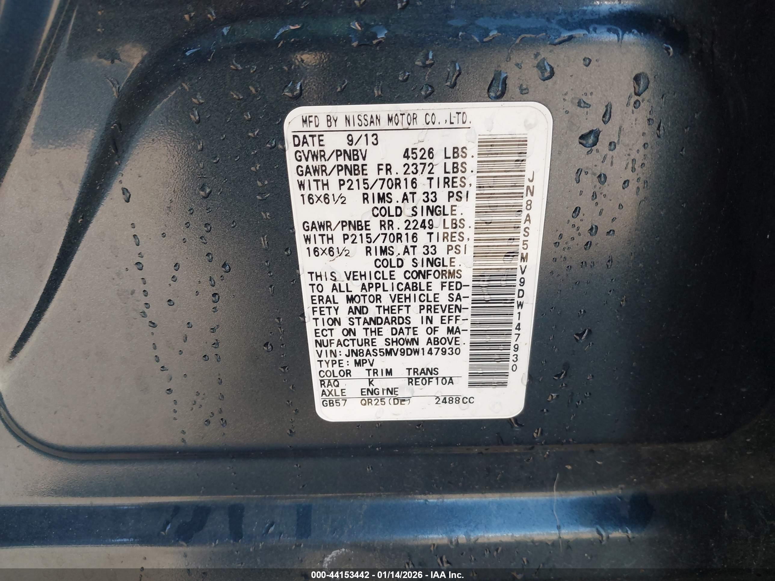 NISSAN ROGUE image 9