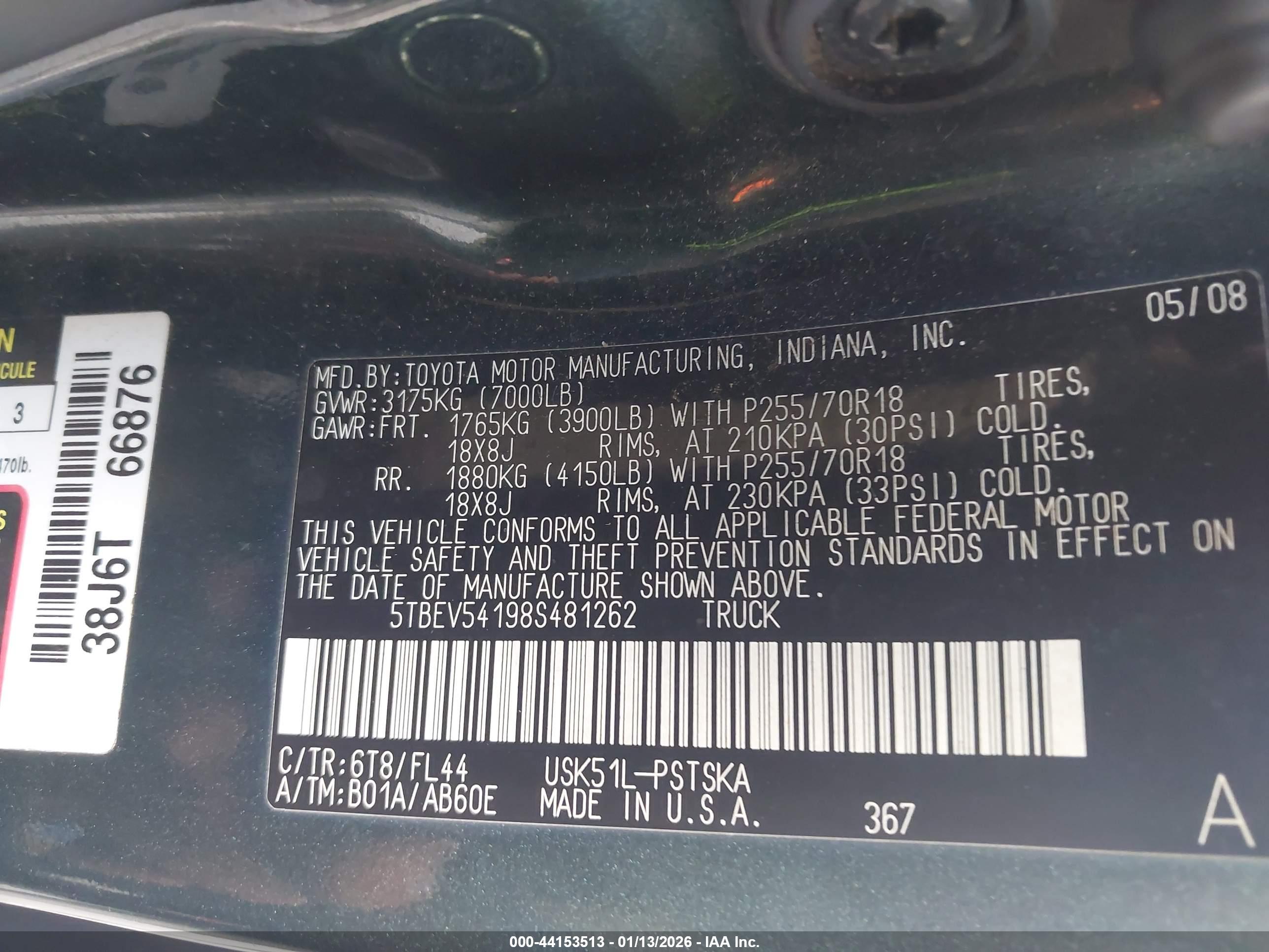 TOYOTA TUNDRA image 9