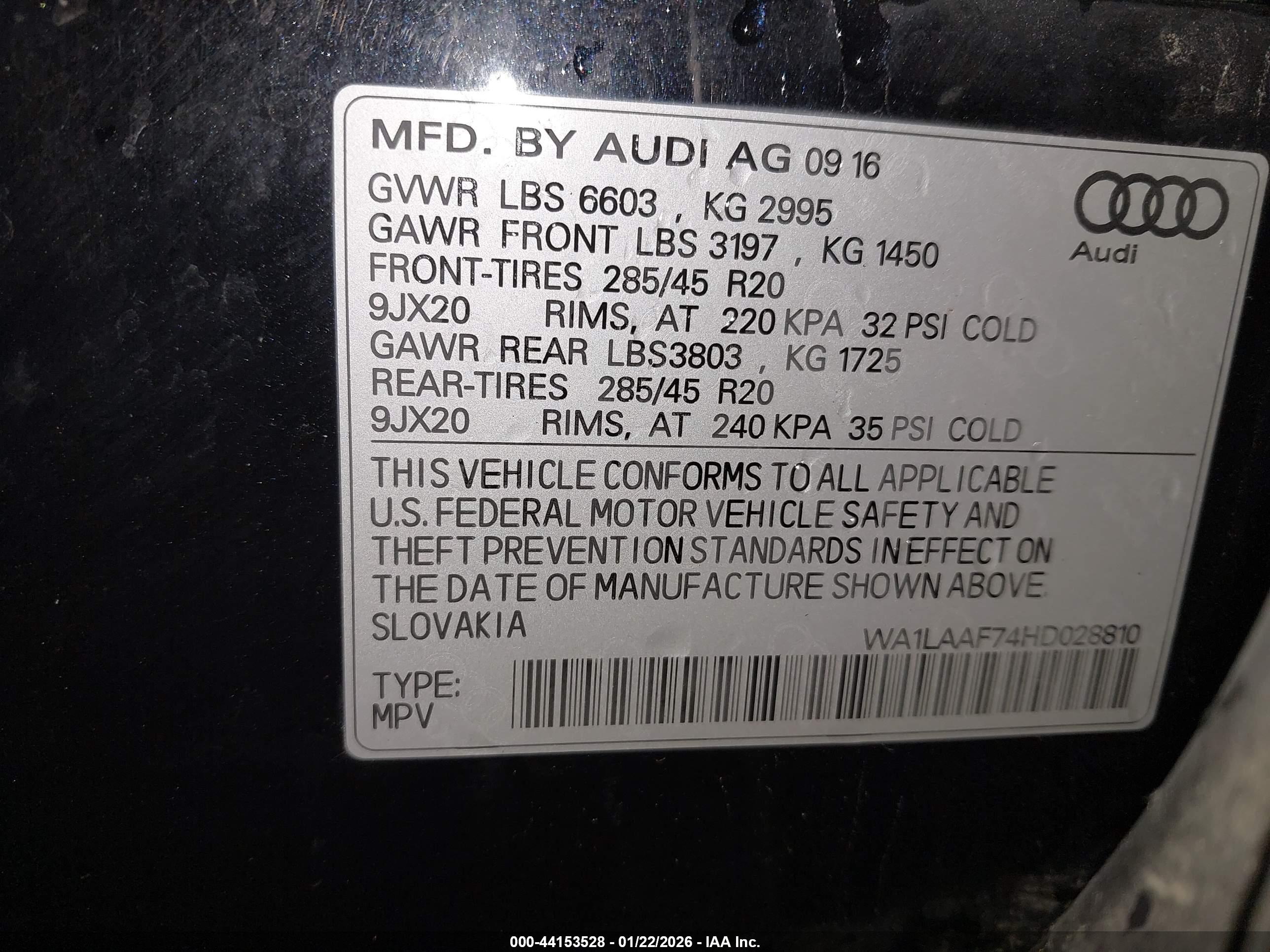 AUDI Q7 image 9