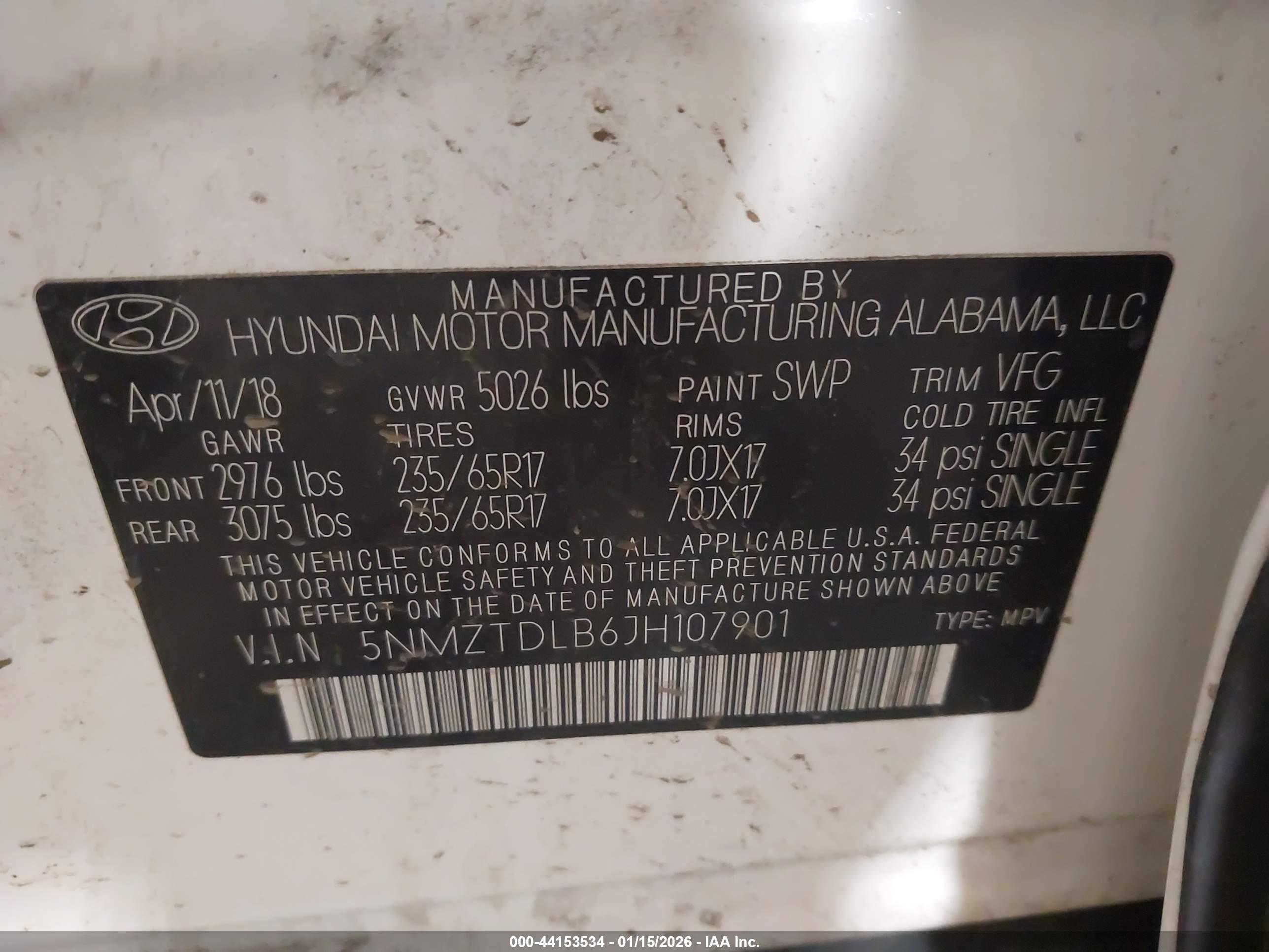 HYUNDAI SANTA image 9