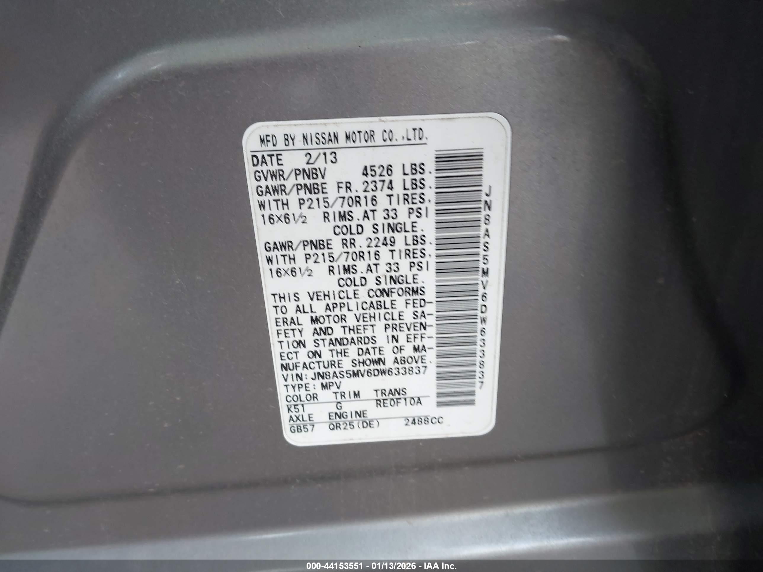 NISSAN ROGUE image 9