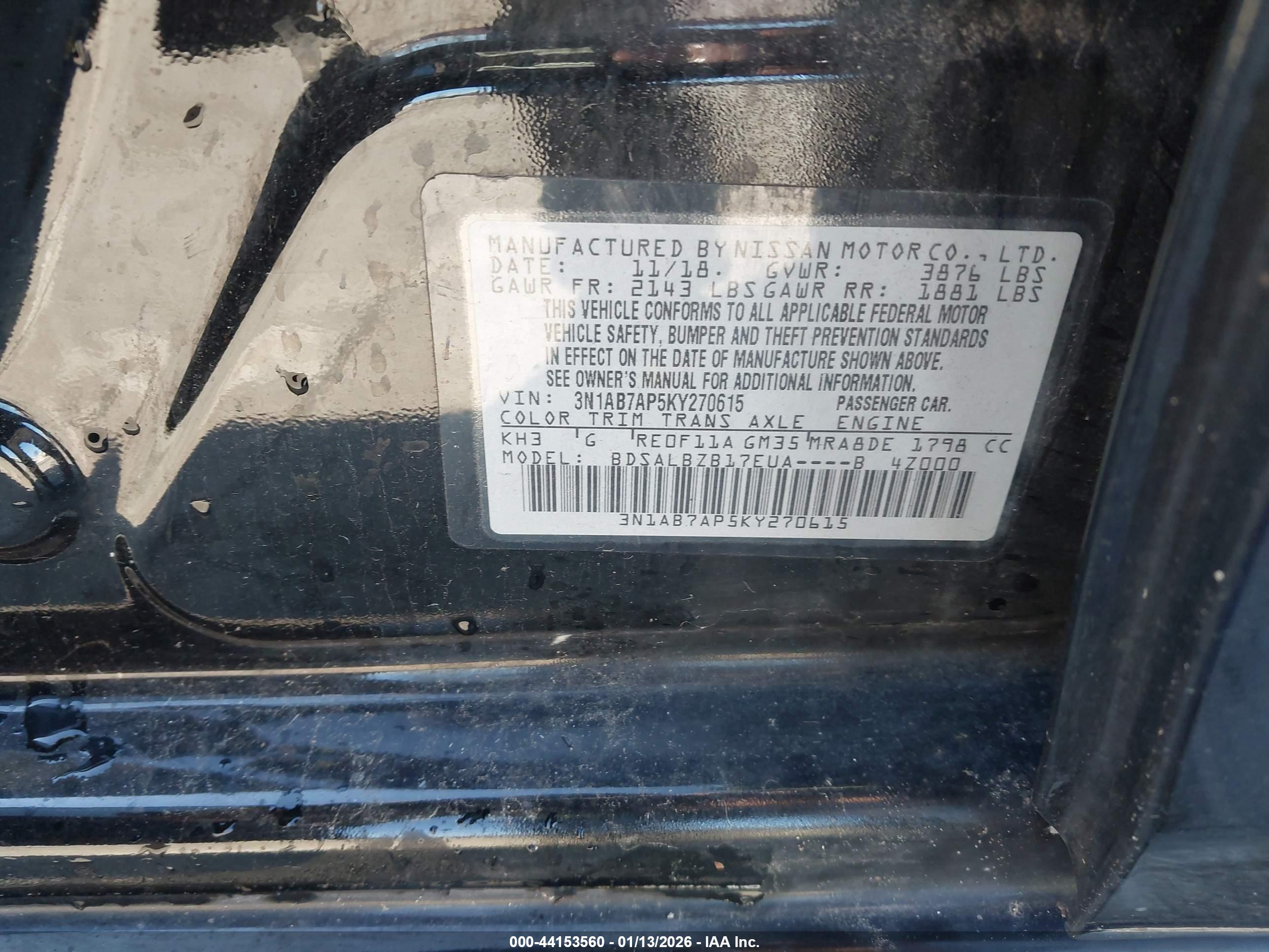 NISSAN SENTRA image 9