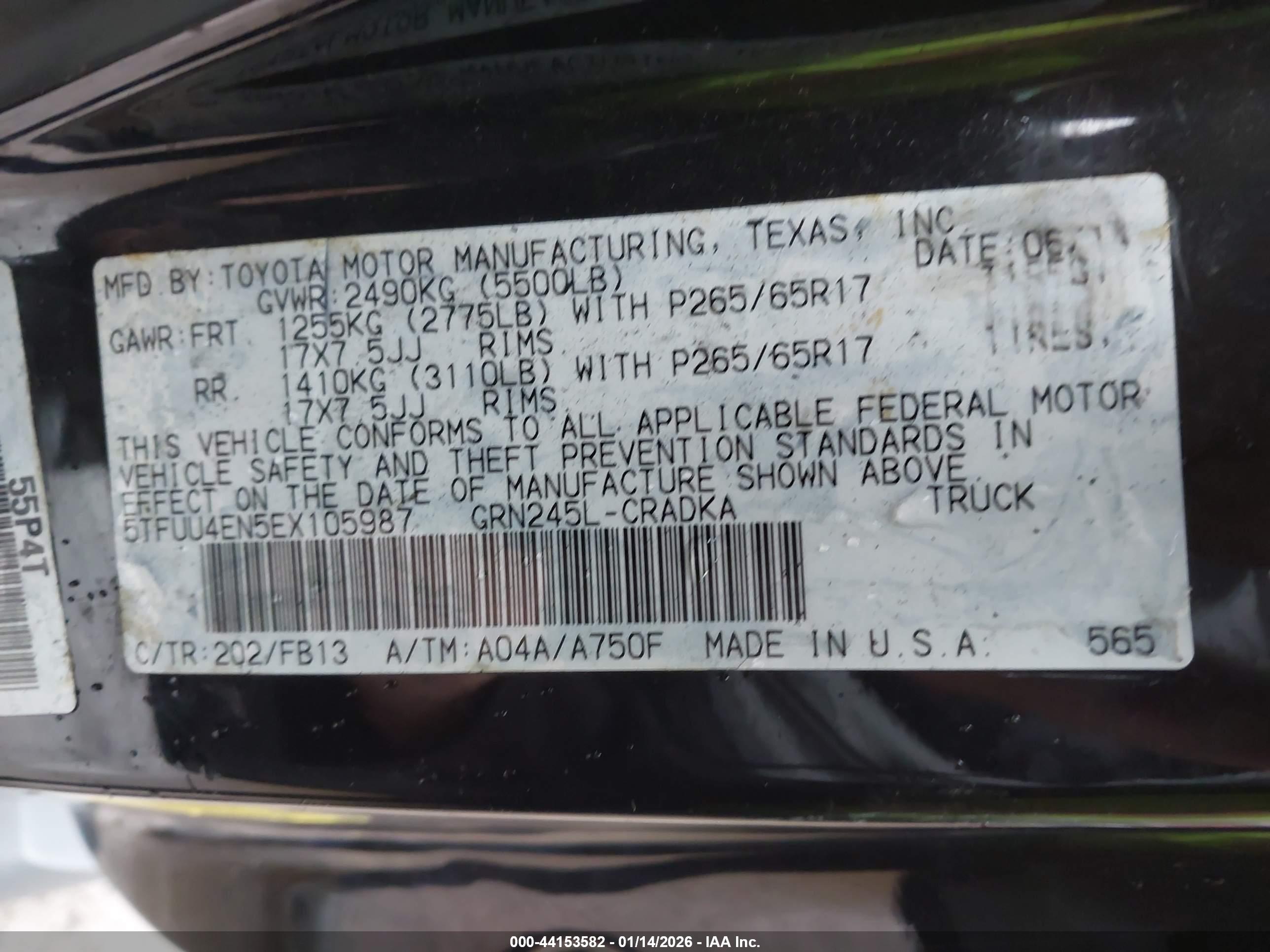TOYOTA TACOMA image 9
