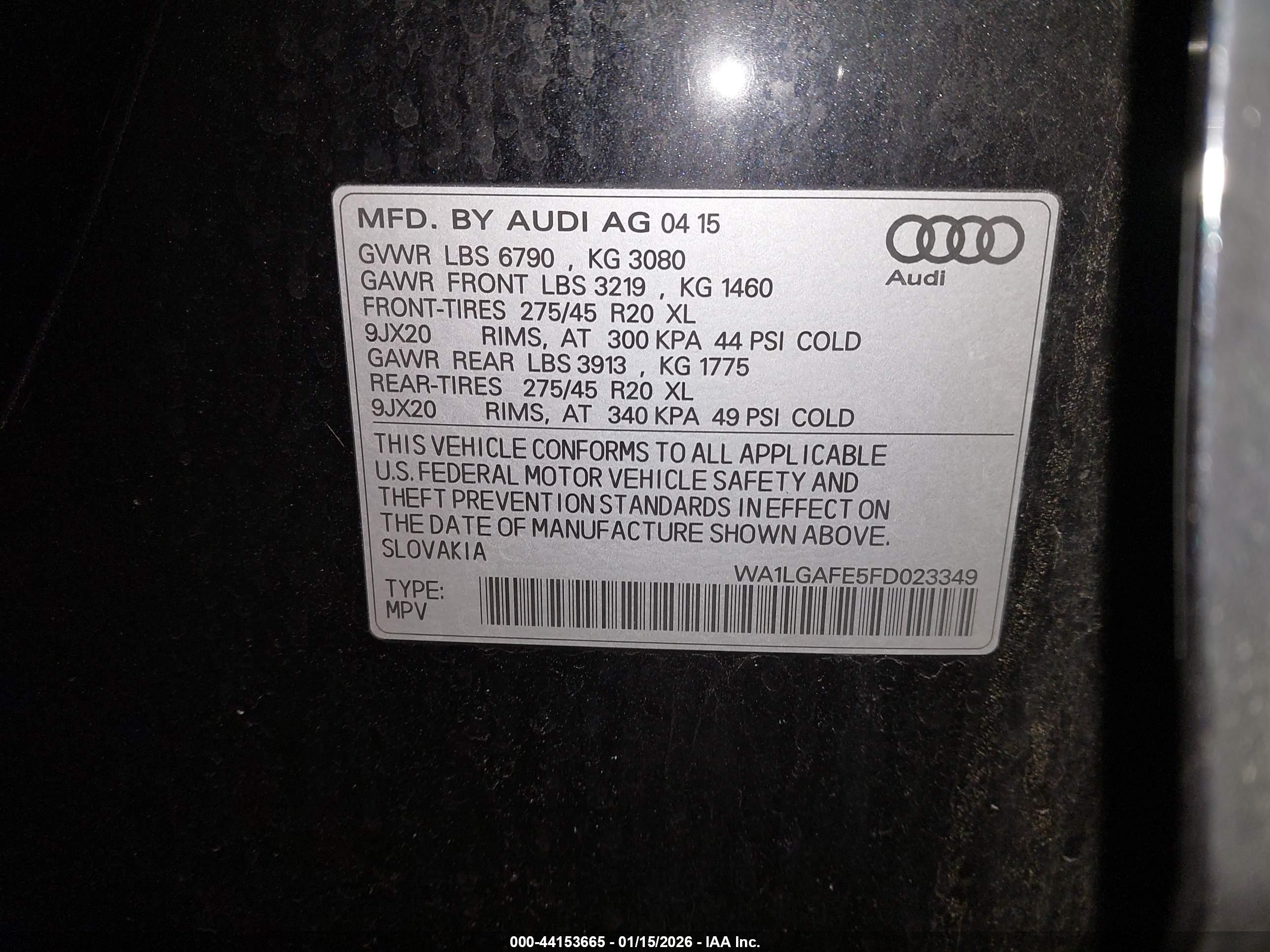 AUDI Q7 image 9