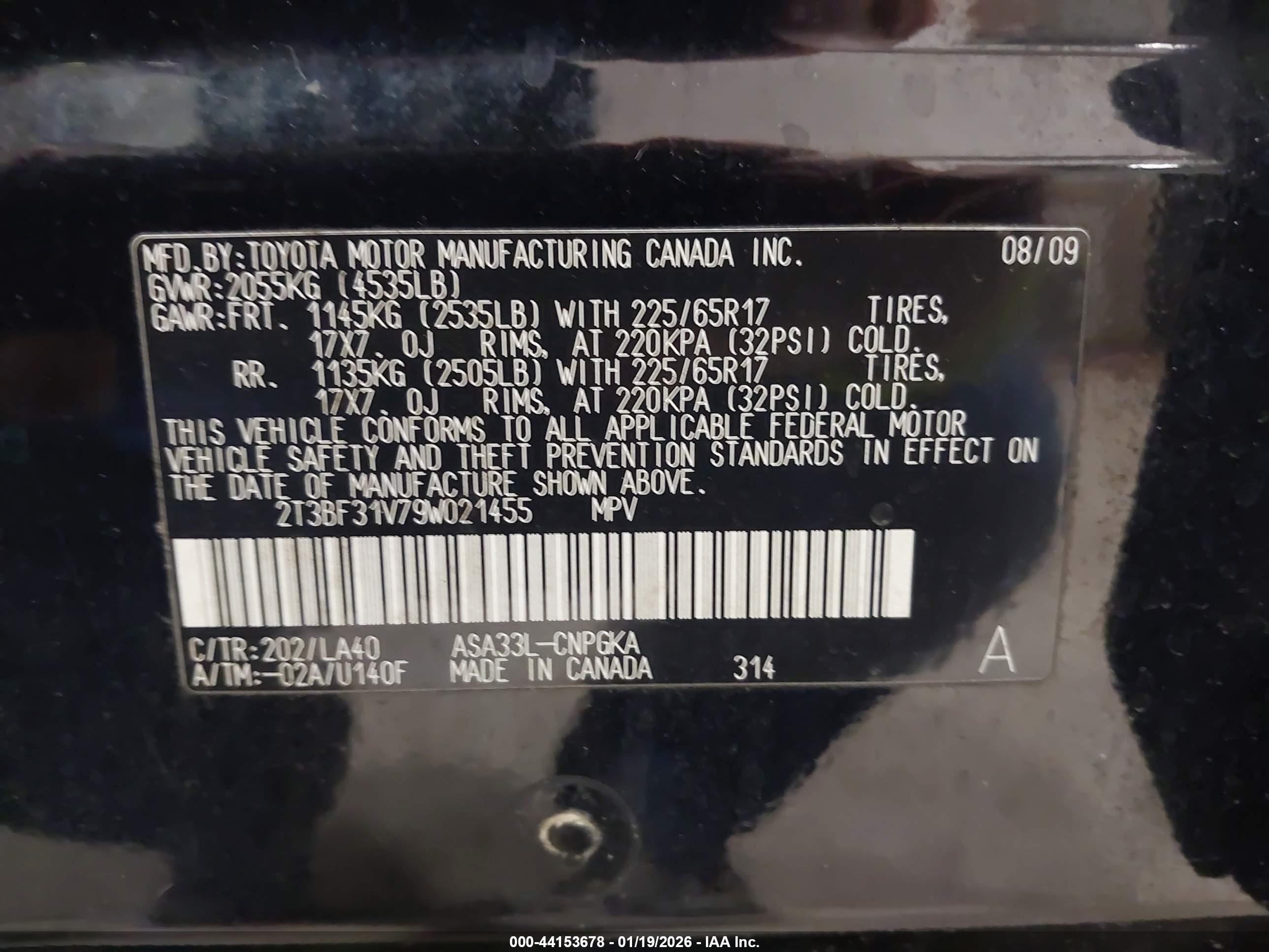 TOYOTA RAV4 image 9