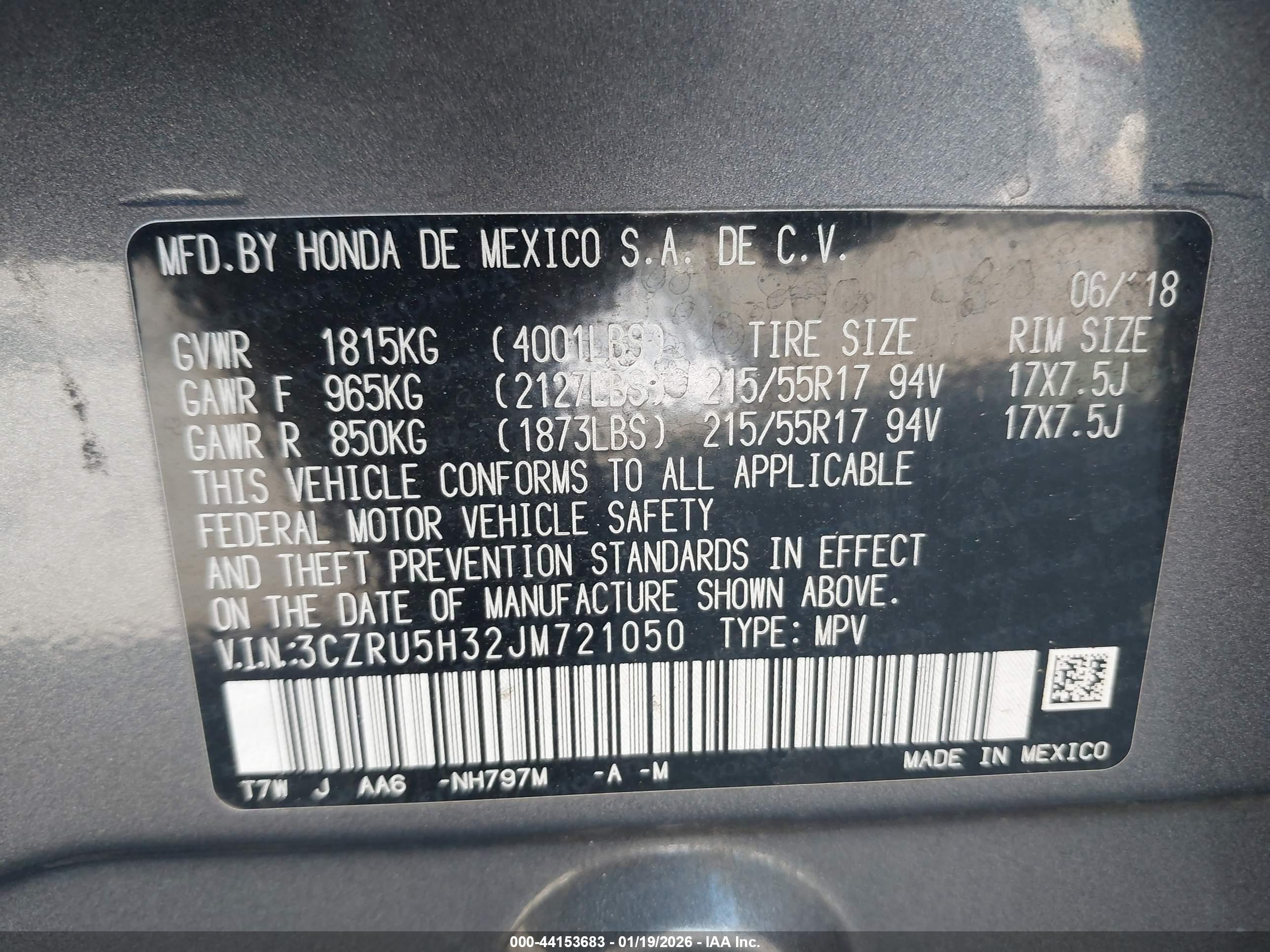 HONDA HR-V image 9