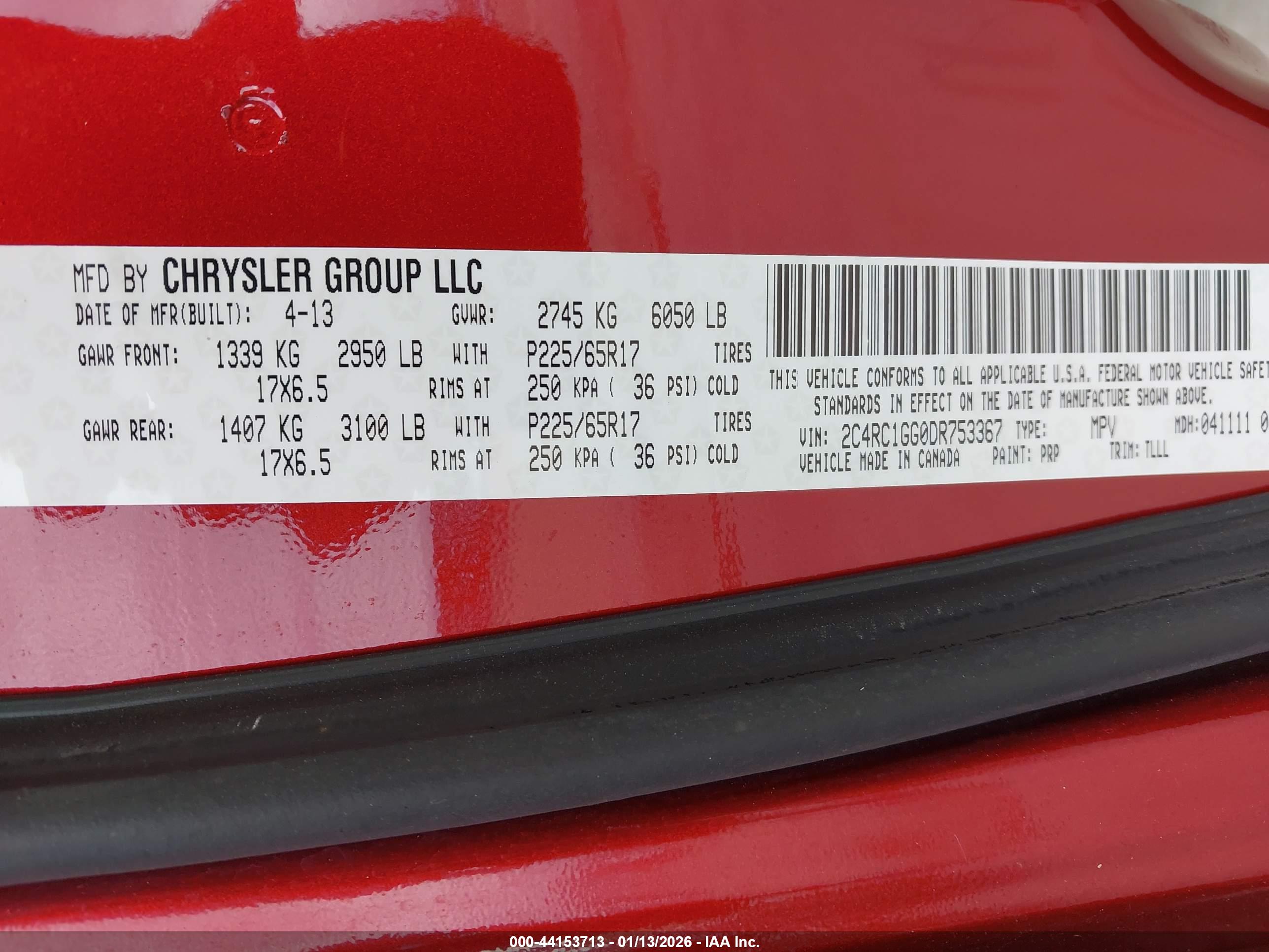 CHRYSLER TOWN image 9