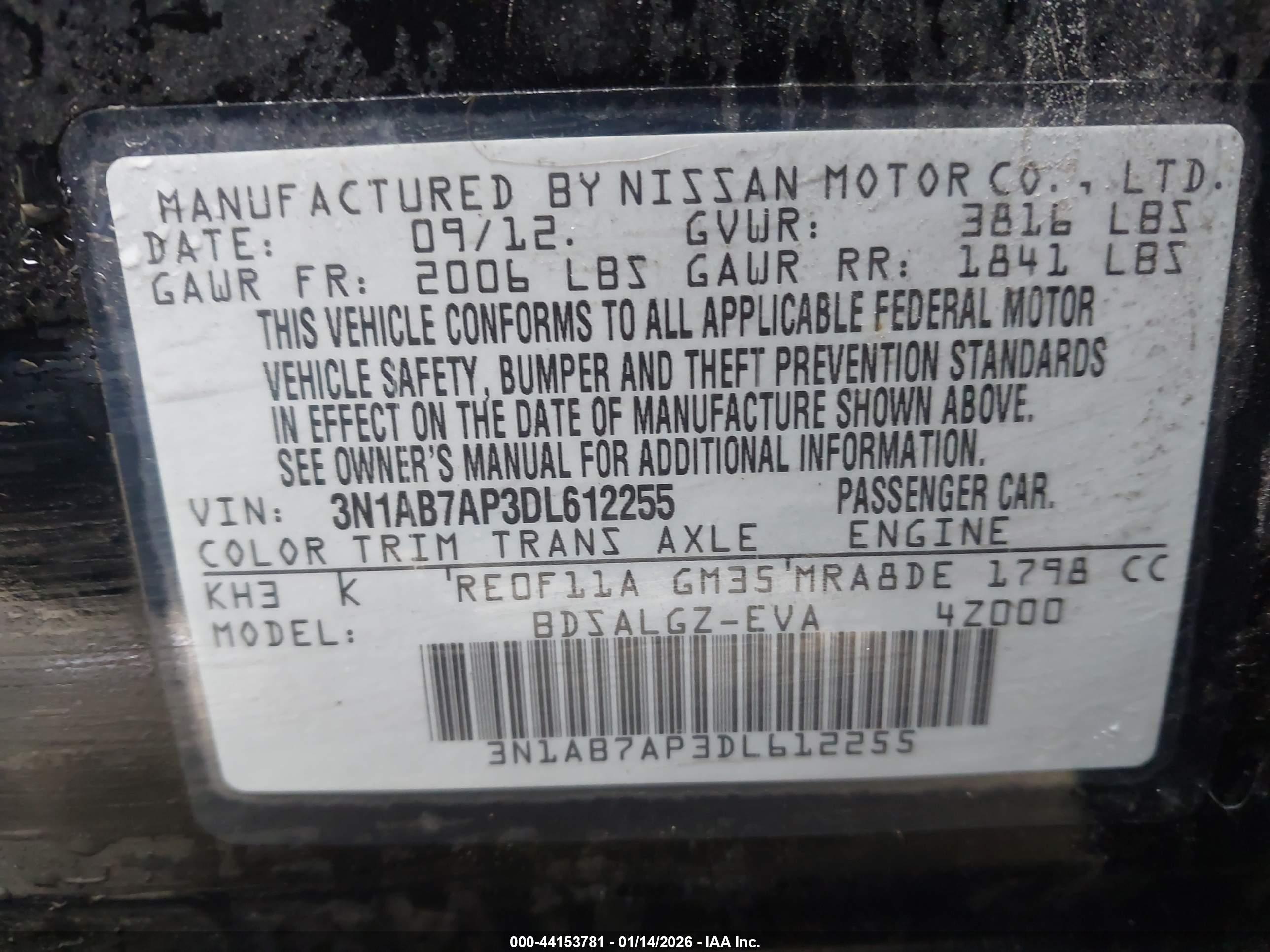 NISSAN SENTRA image 9