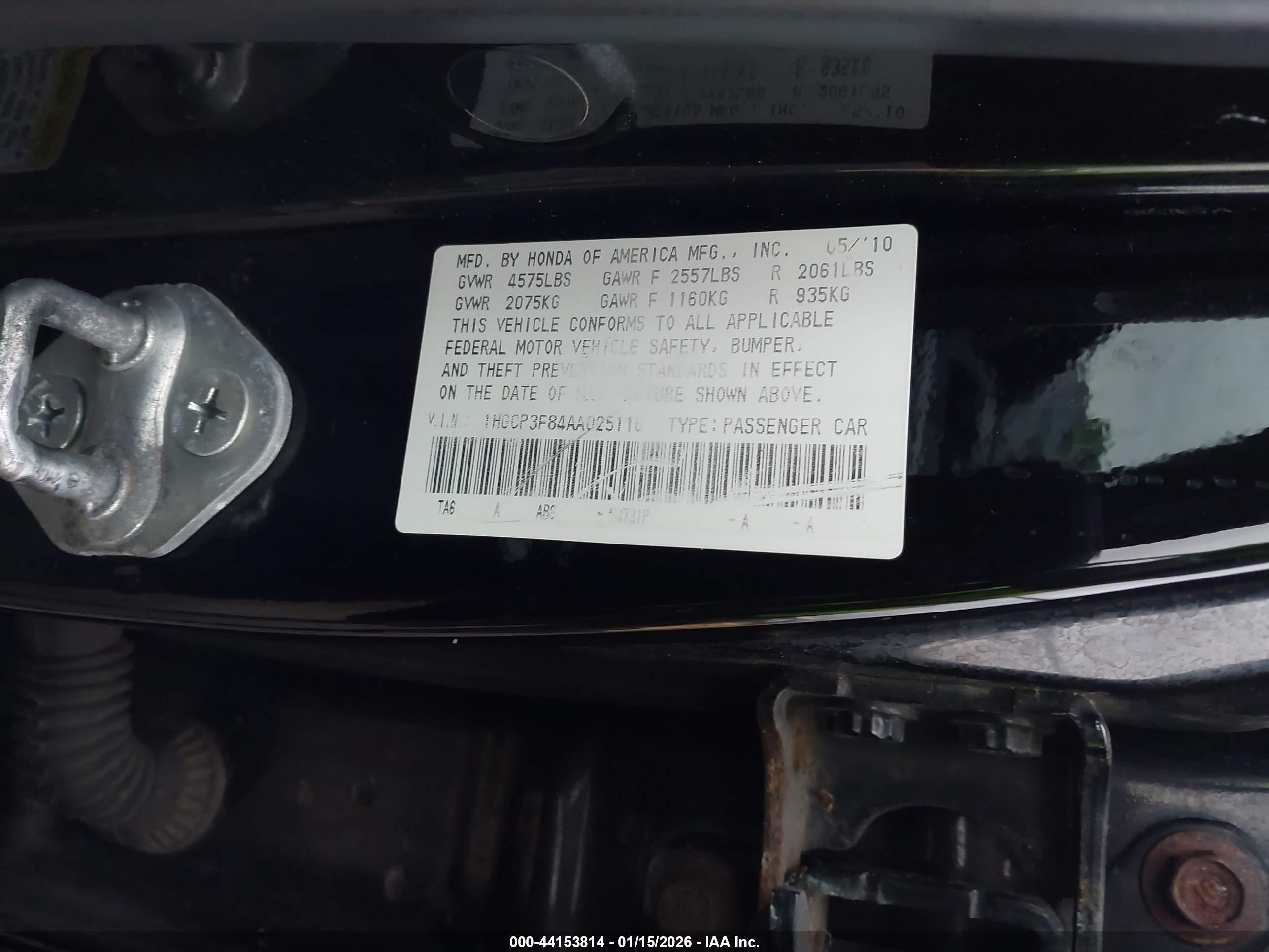 HONDA ACCORD image 9