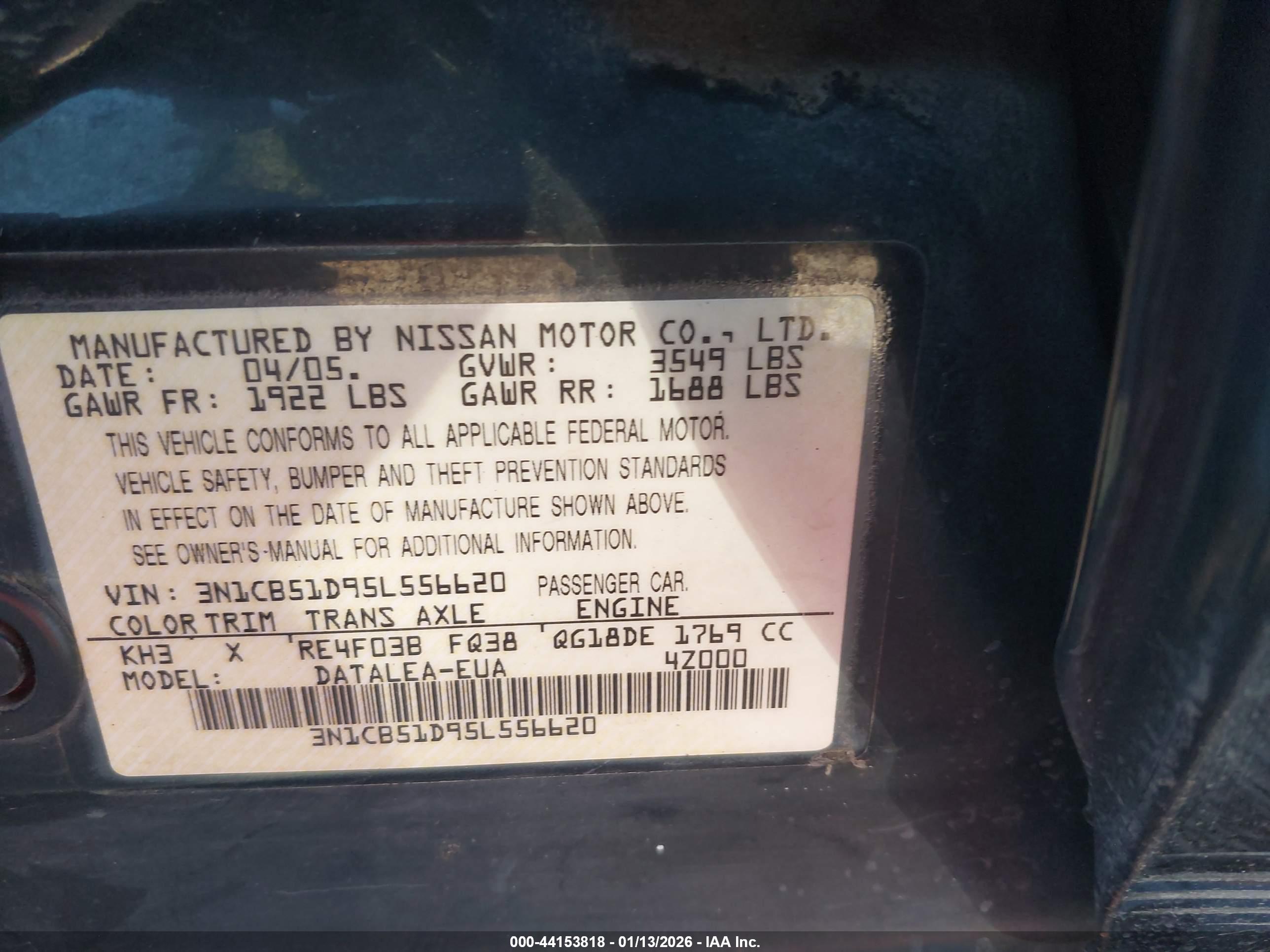 NISSAN SENTRA image 9