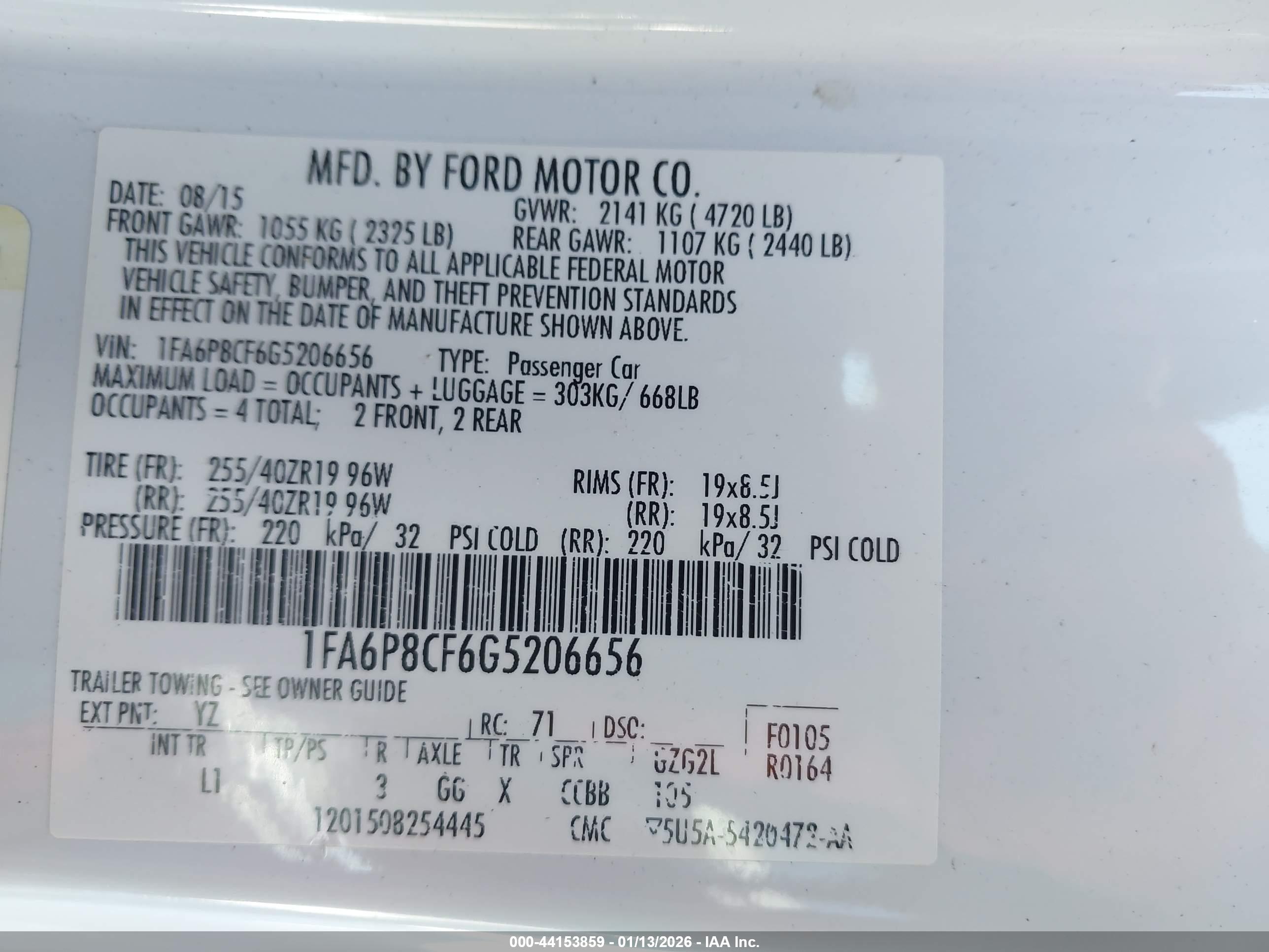 FORD MUSTANG image 9