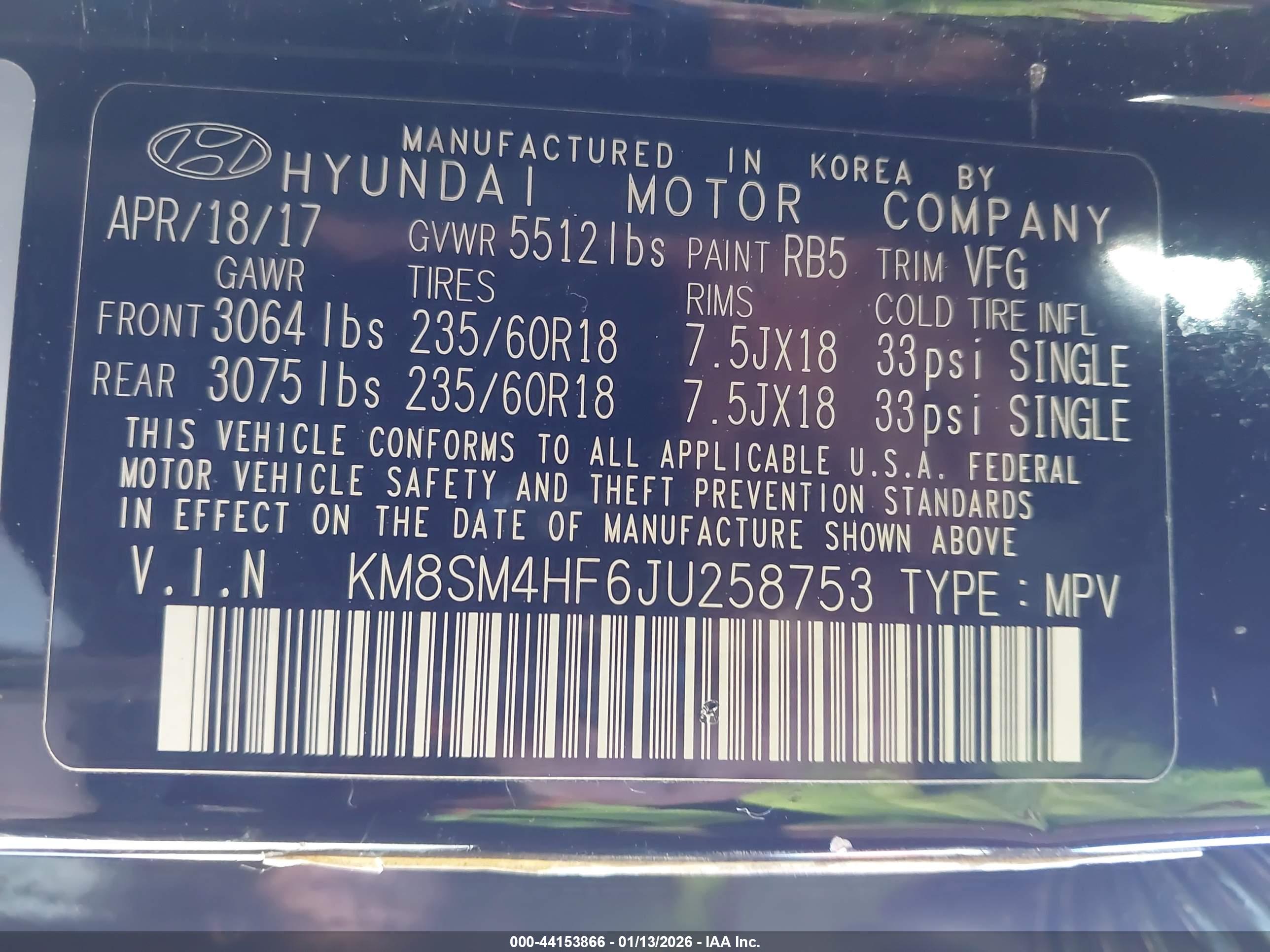 HYUNDAI SANTA image 9