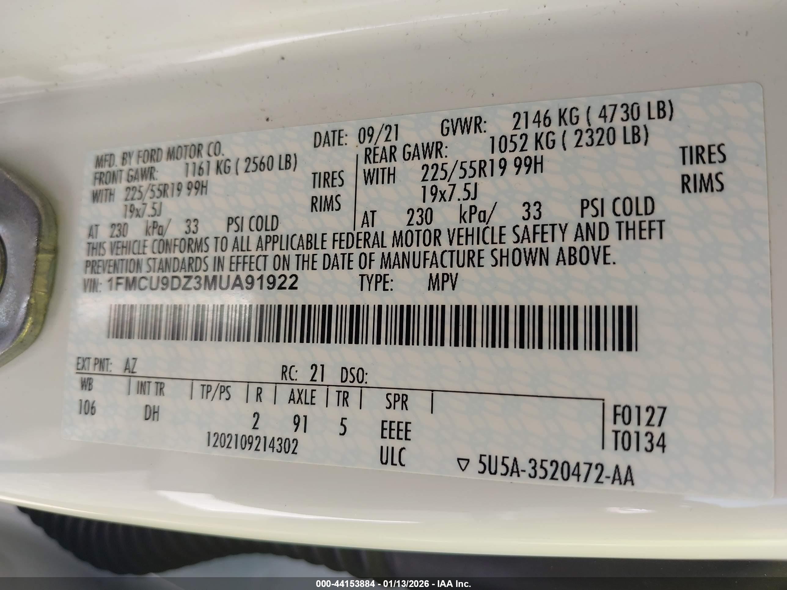 FORD ESCAPE image 9