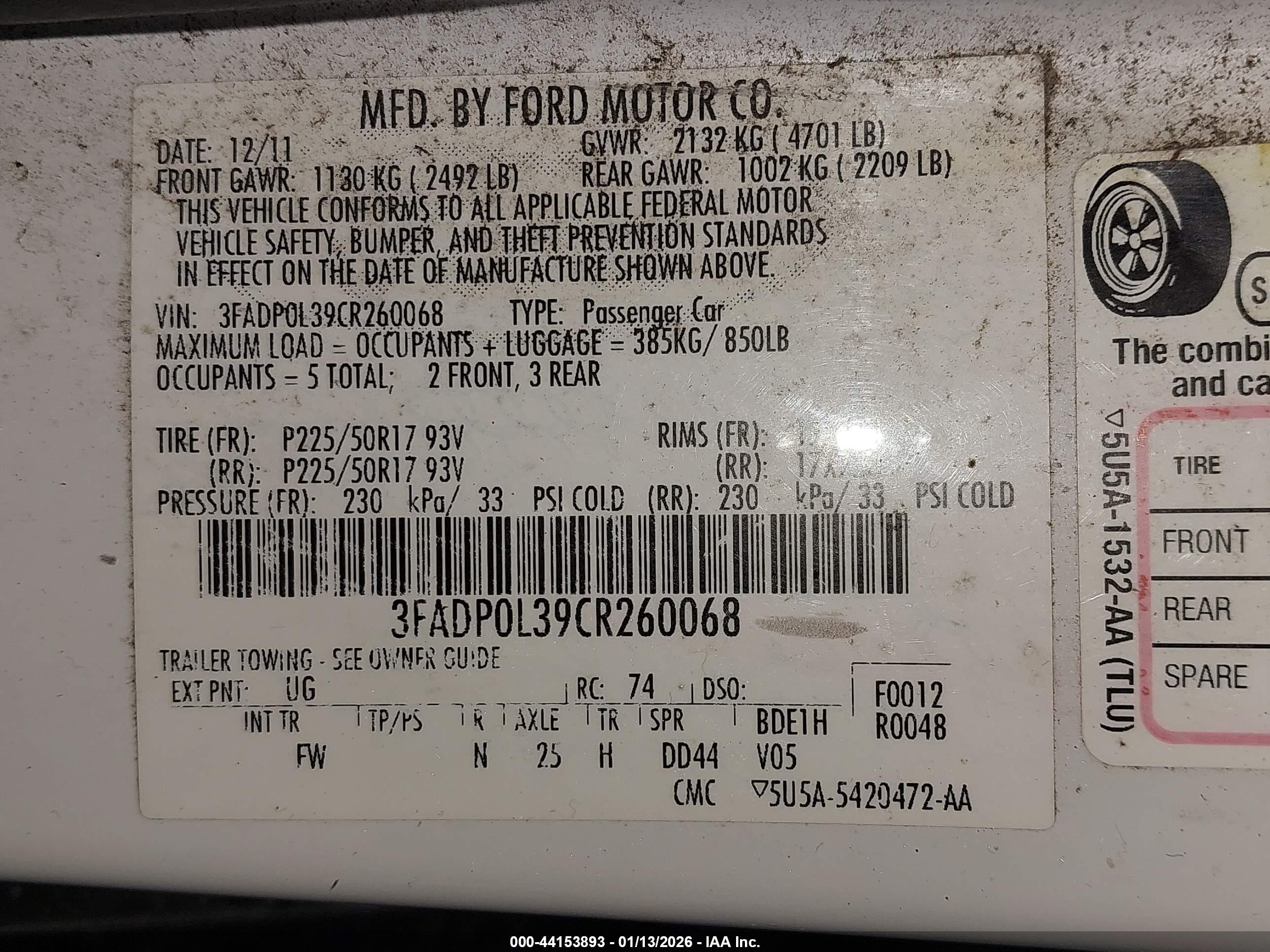 FORD FUSION image 9