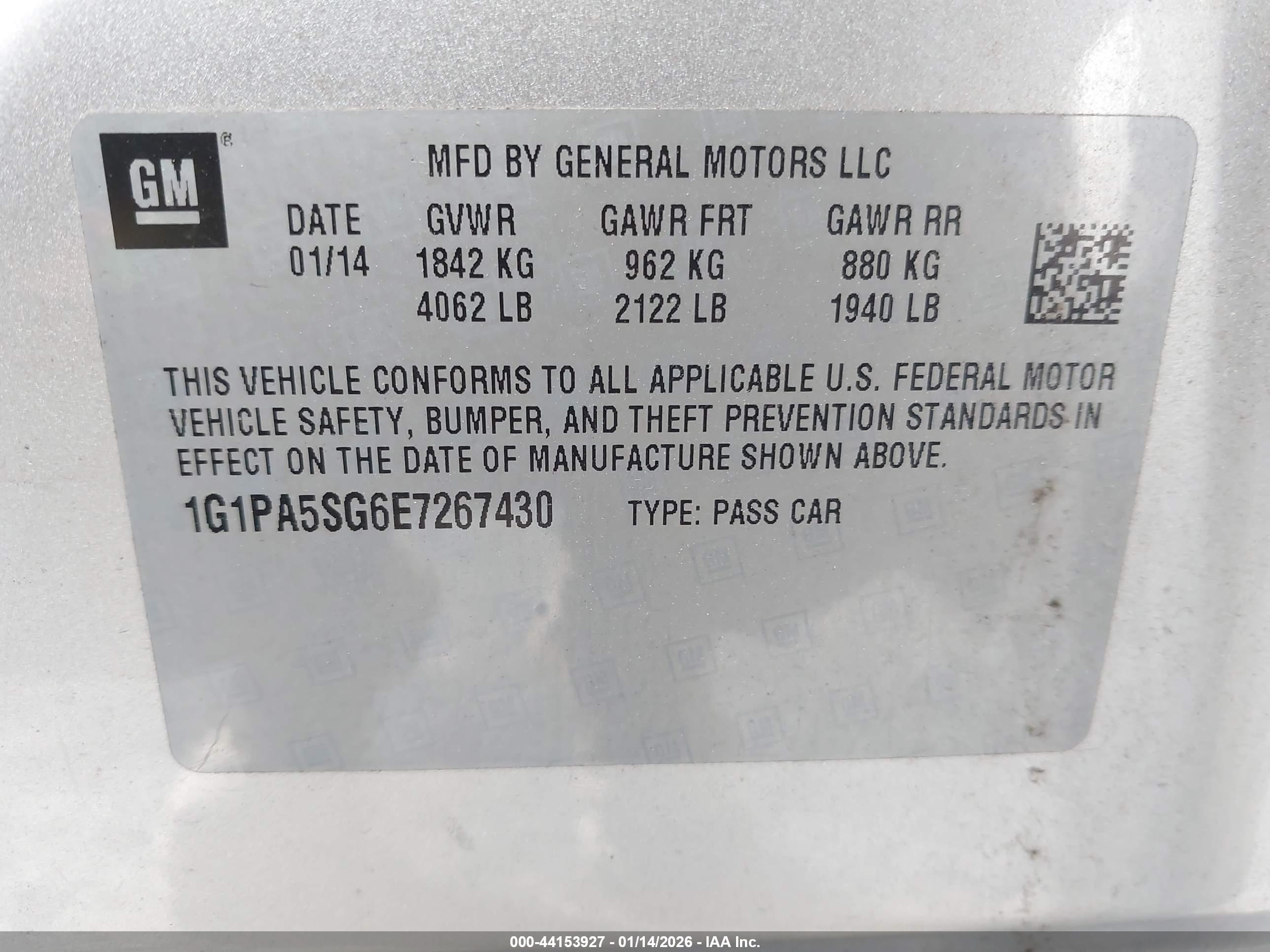 CHEVROLET CRUZE image 9
