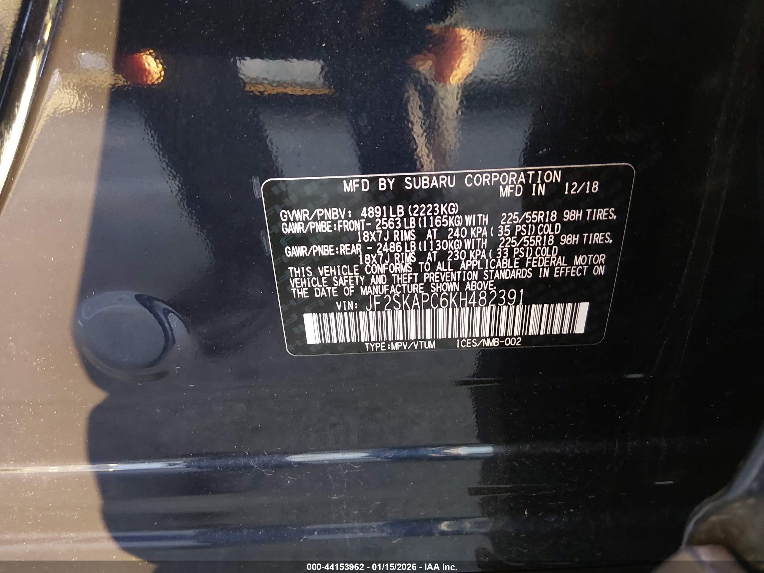 SUBARU FORESTER image 9