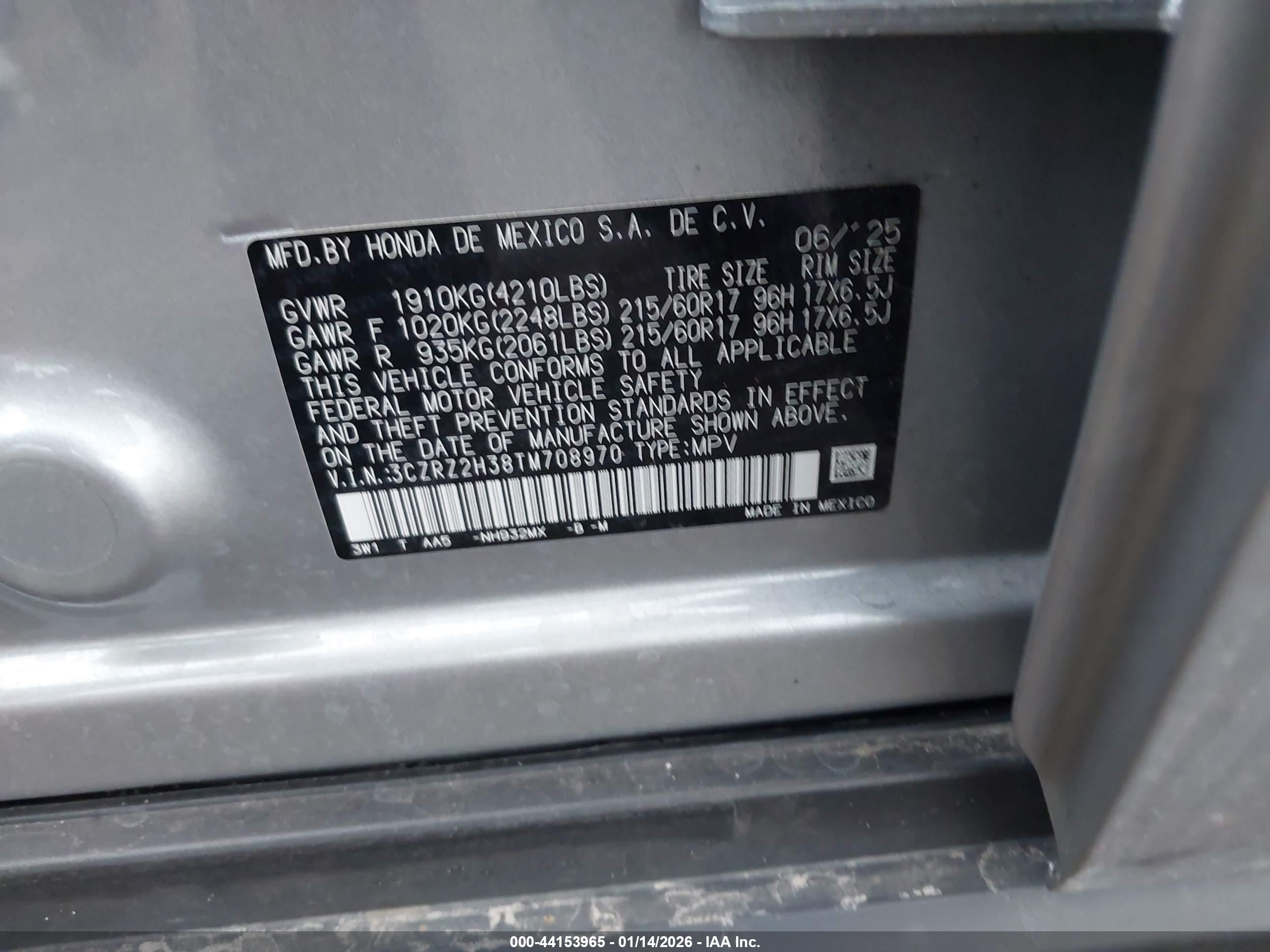 HONDA HR-V image 9