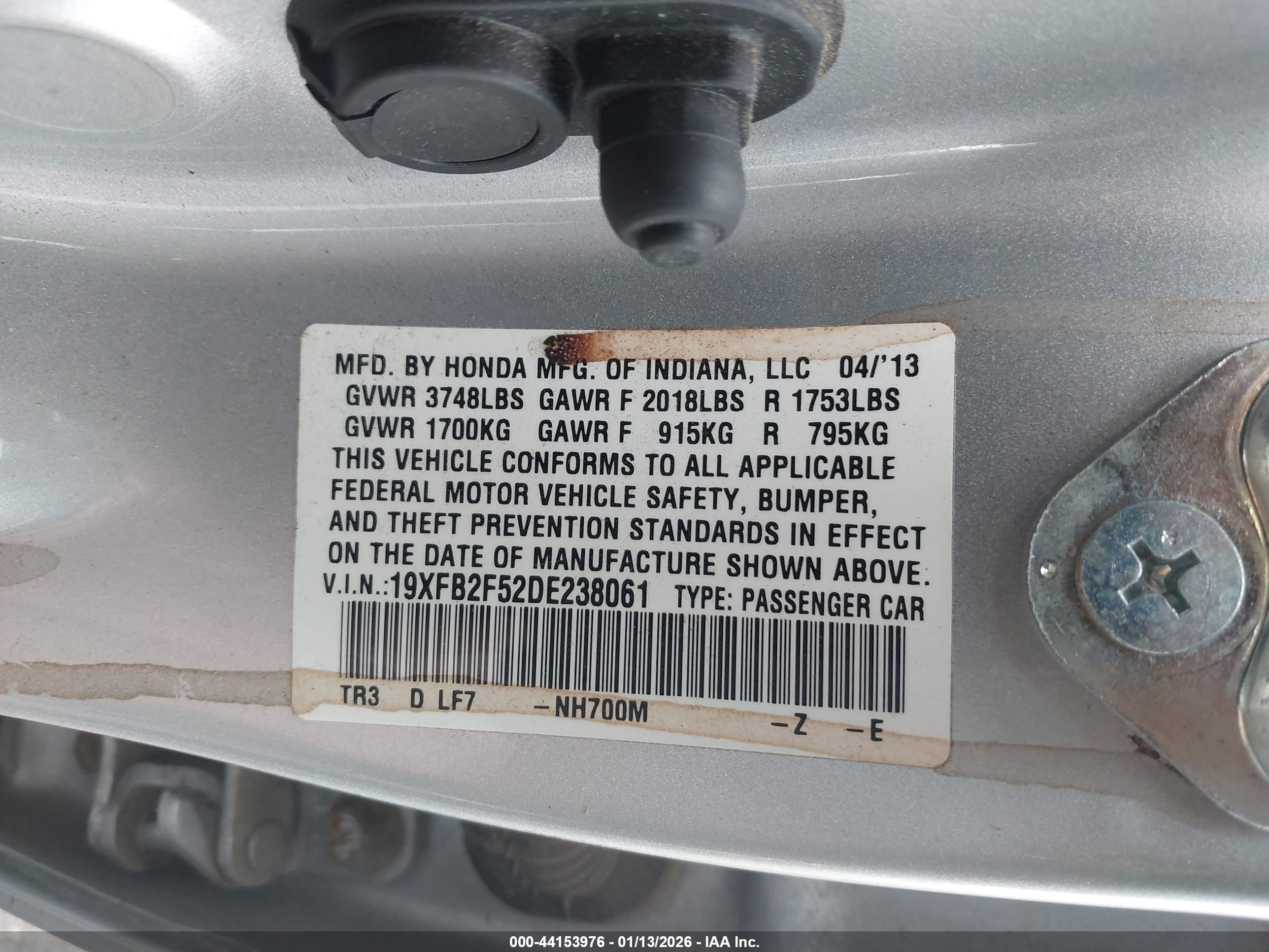 HONDA CIVIC image 9