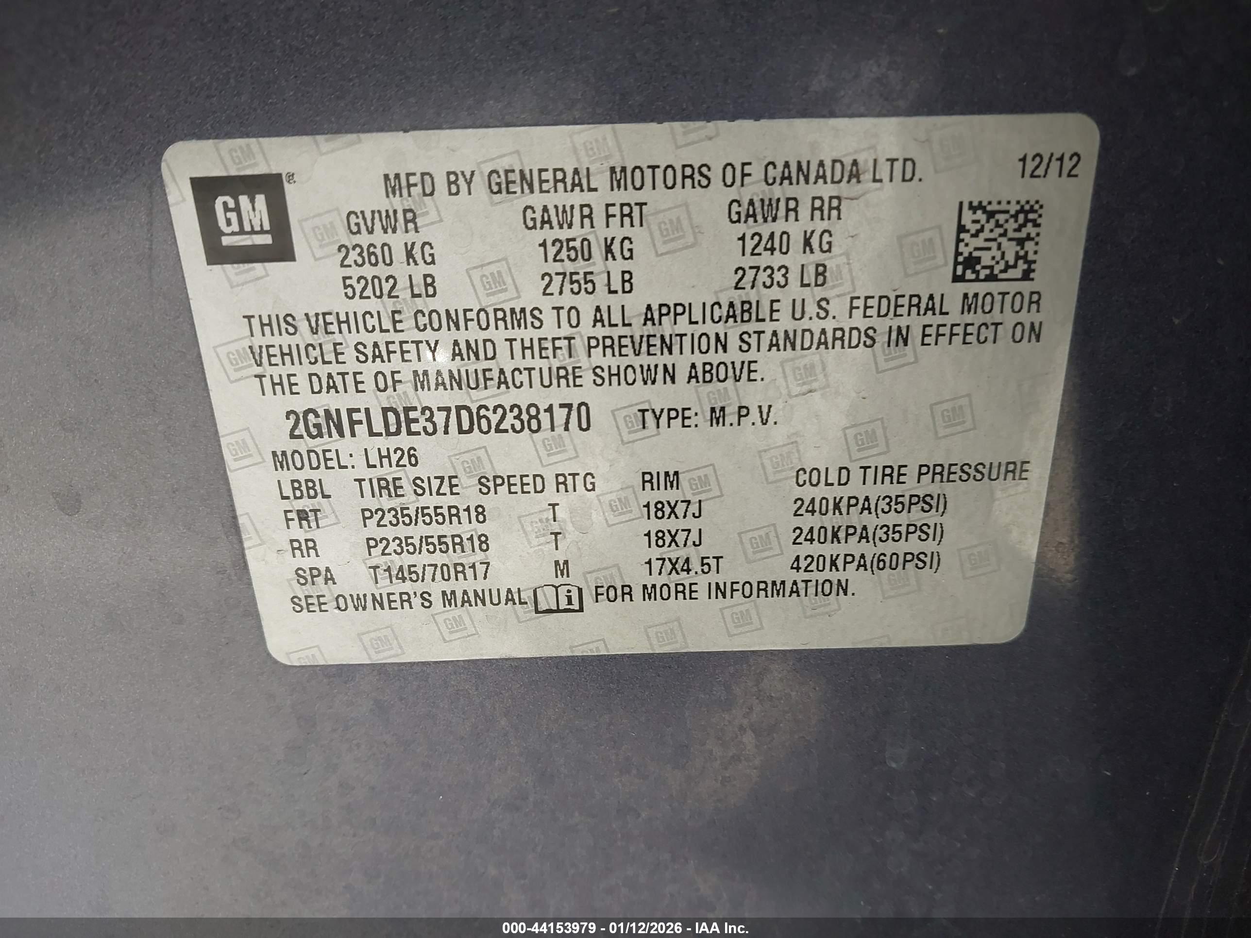 CHEVROLET EQUINOX image 9