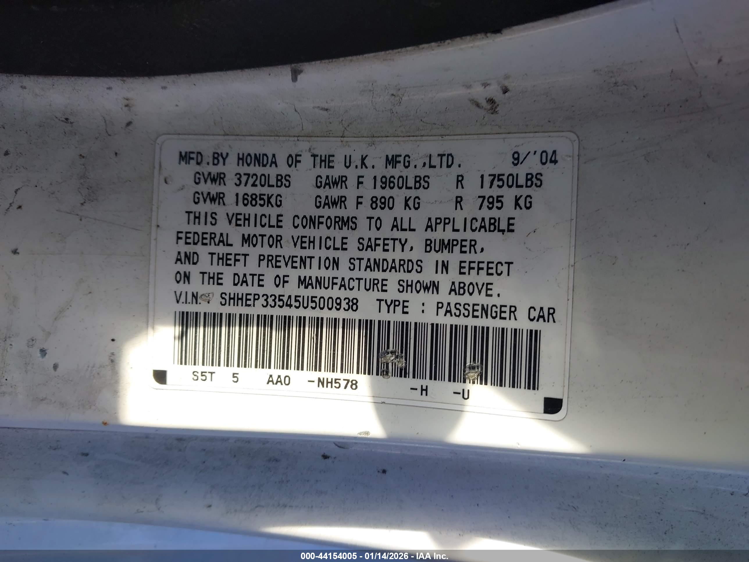 HONDA CIVIC image 9