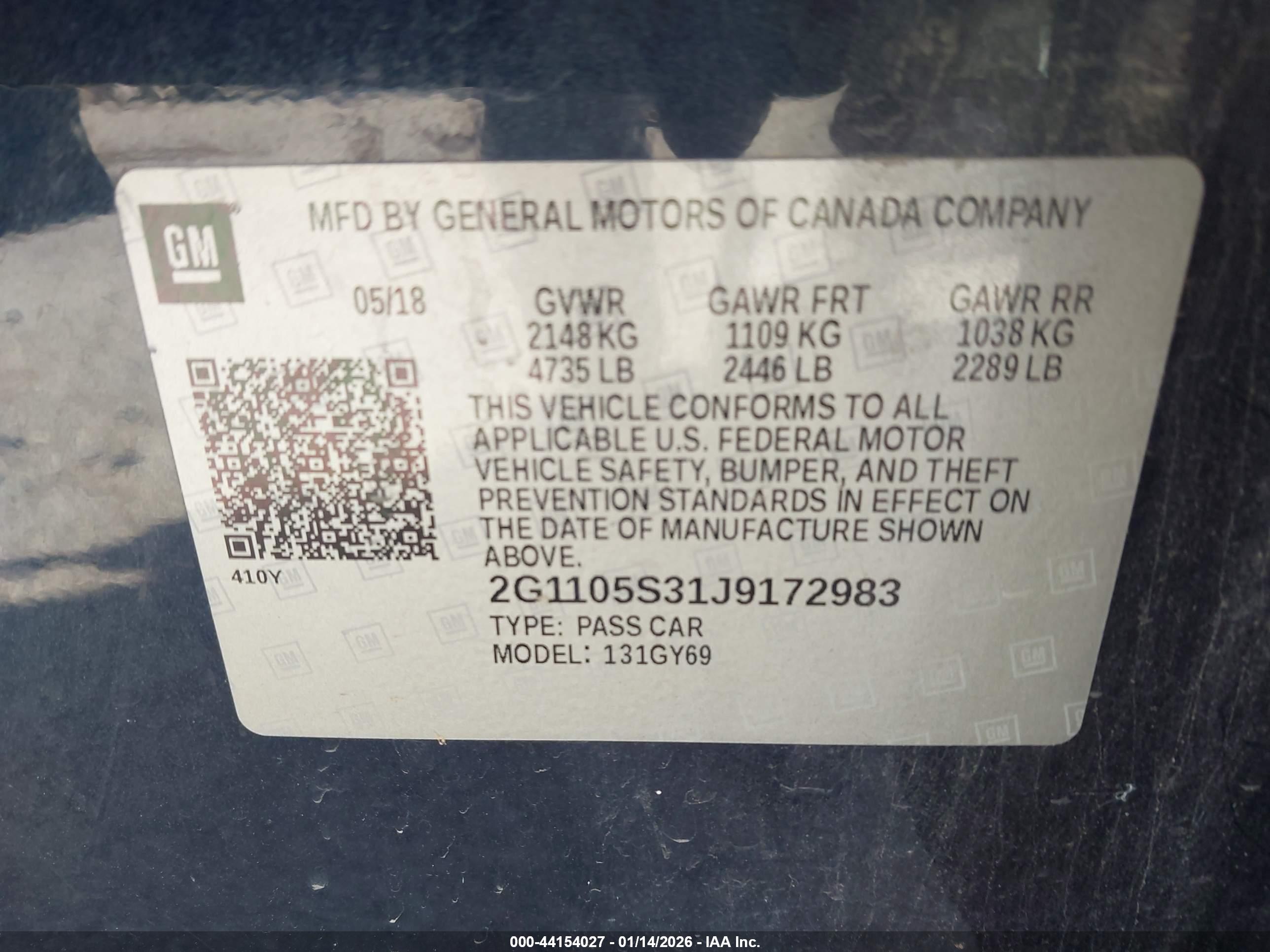 CHEVROLET IMPALA image 9