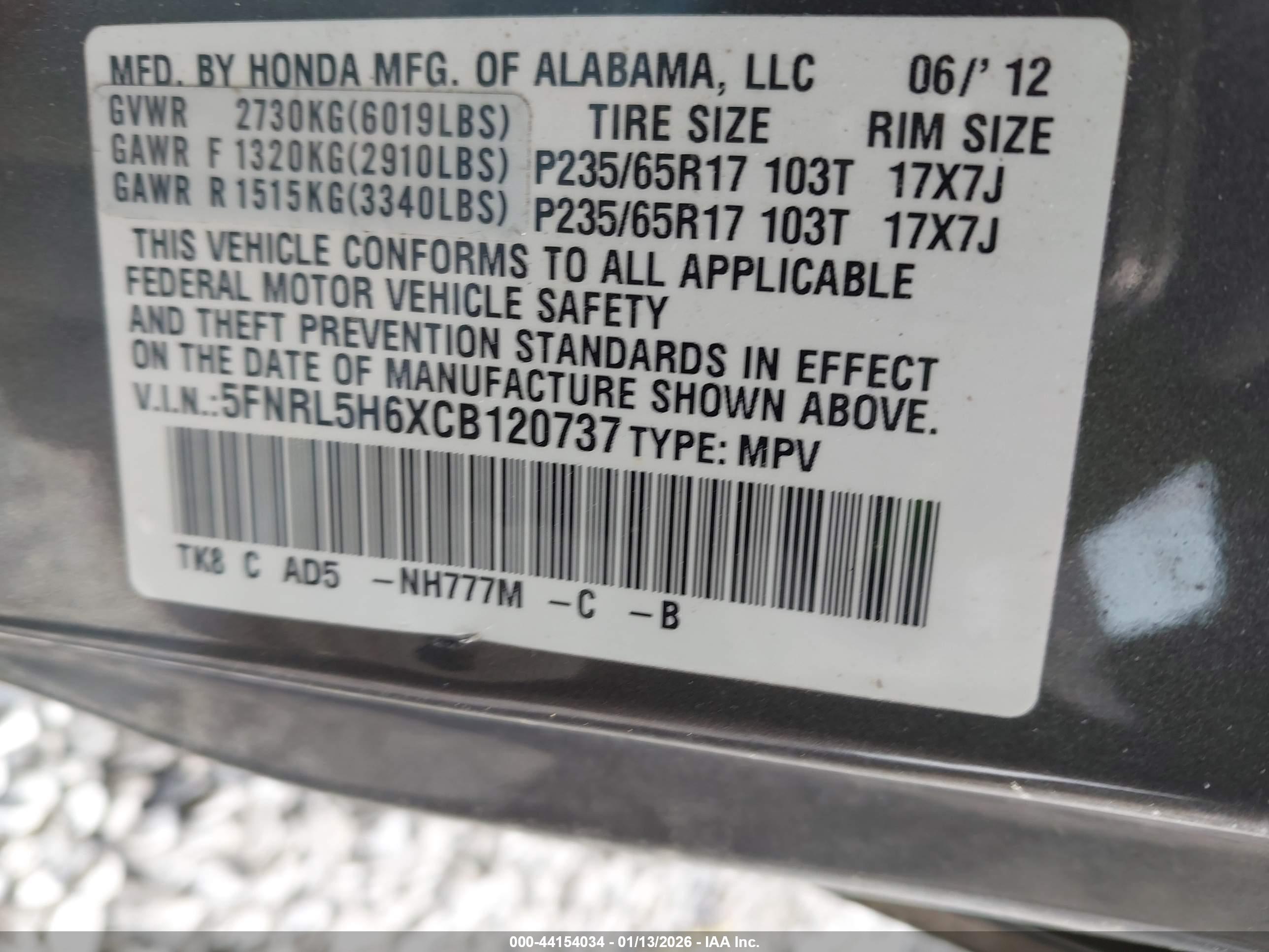 HONDA ODYSSEY image 9