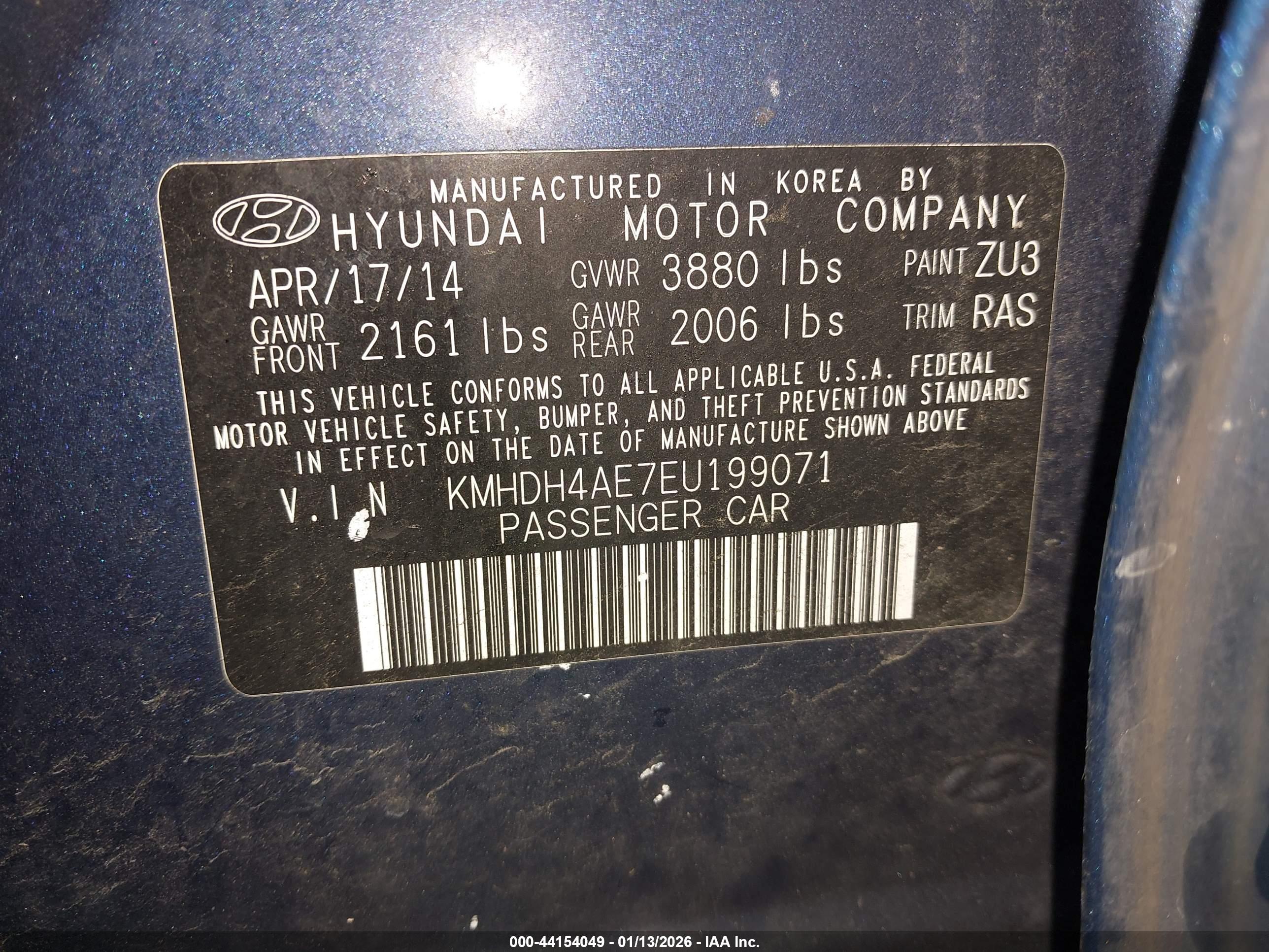 HYUNDAI ELANTRA image 9