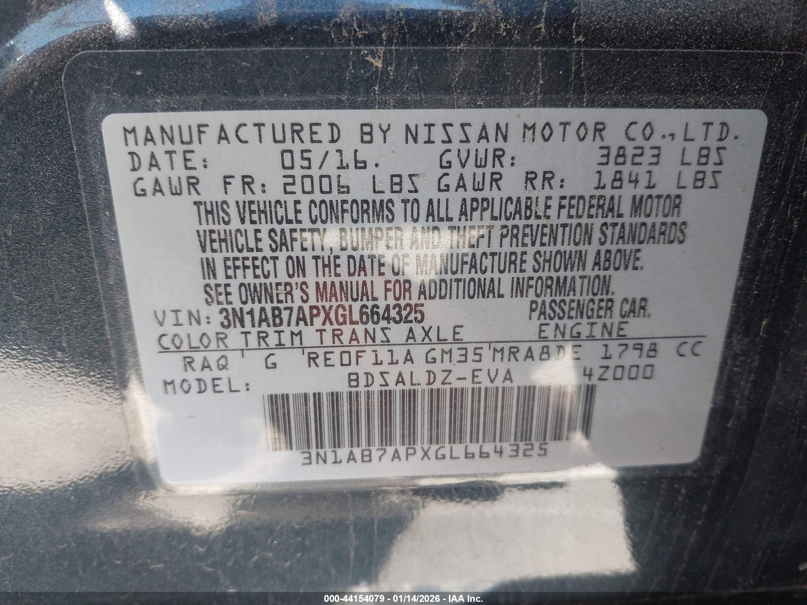 NISSAN SENTRA image 9