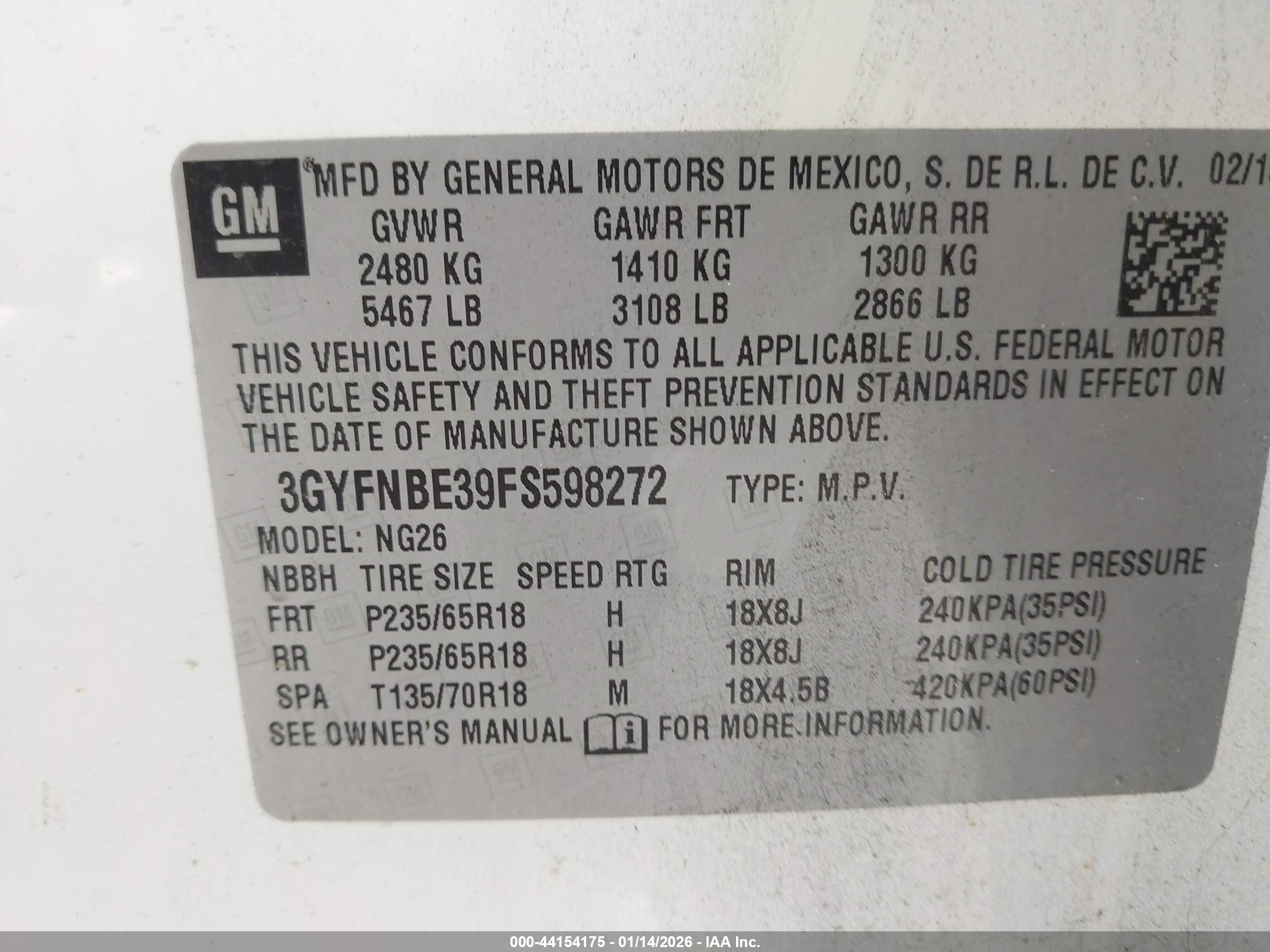 CADILLAC SRX image 9