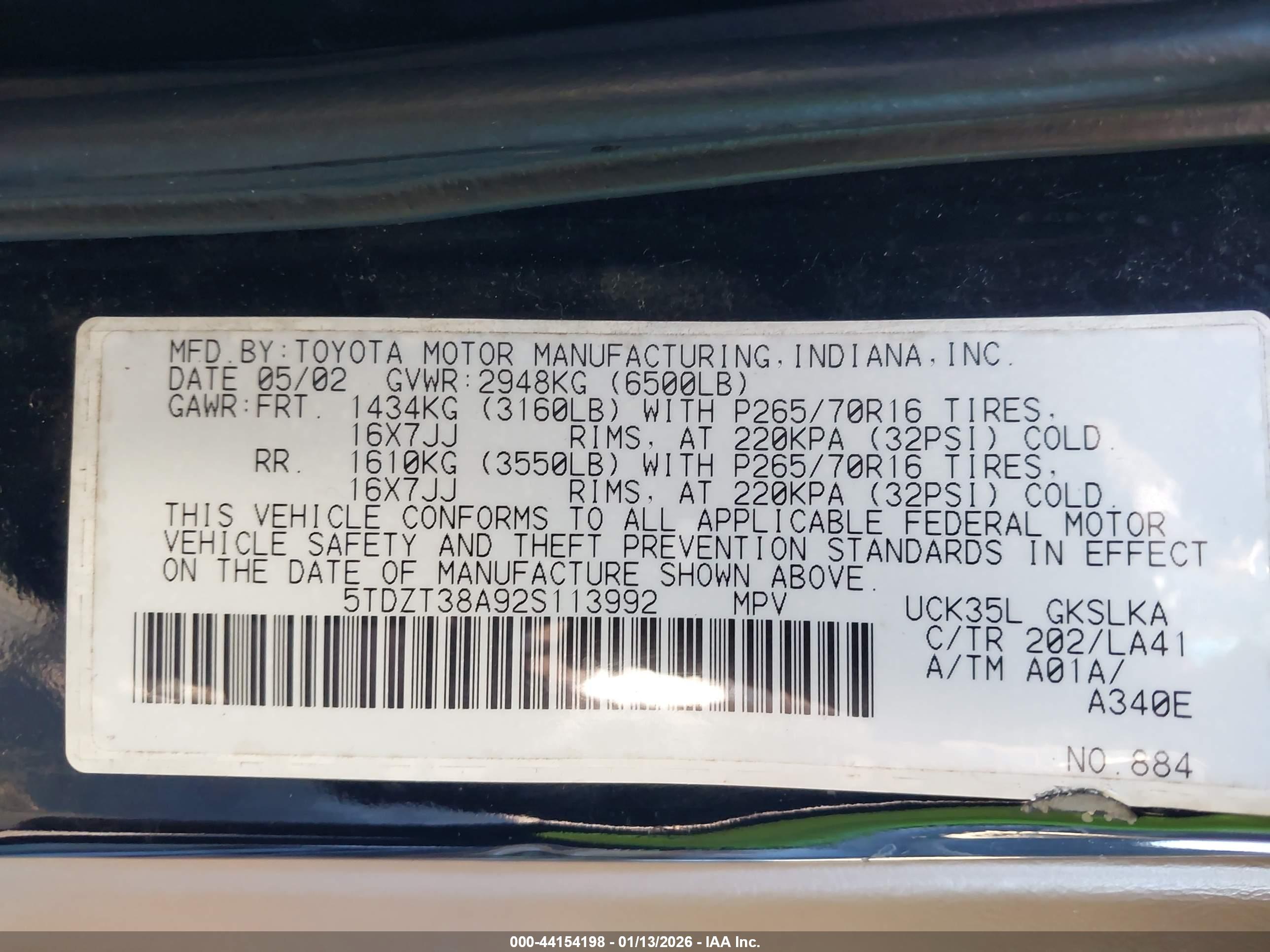 TOYOTA SEQUOIA image 9