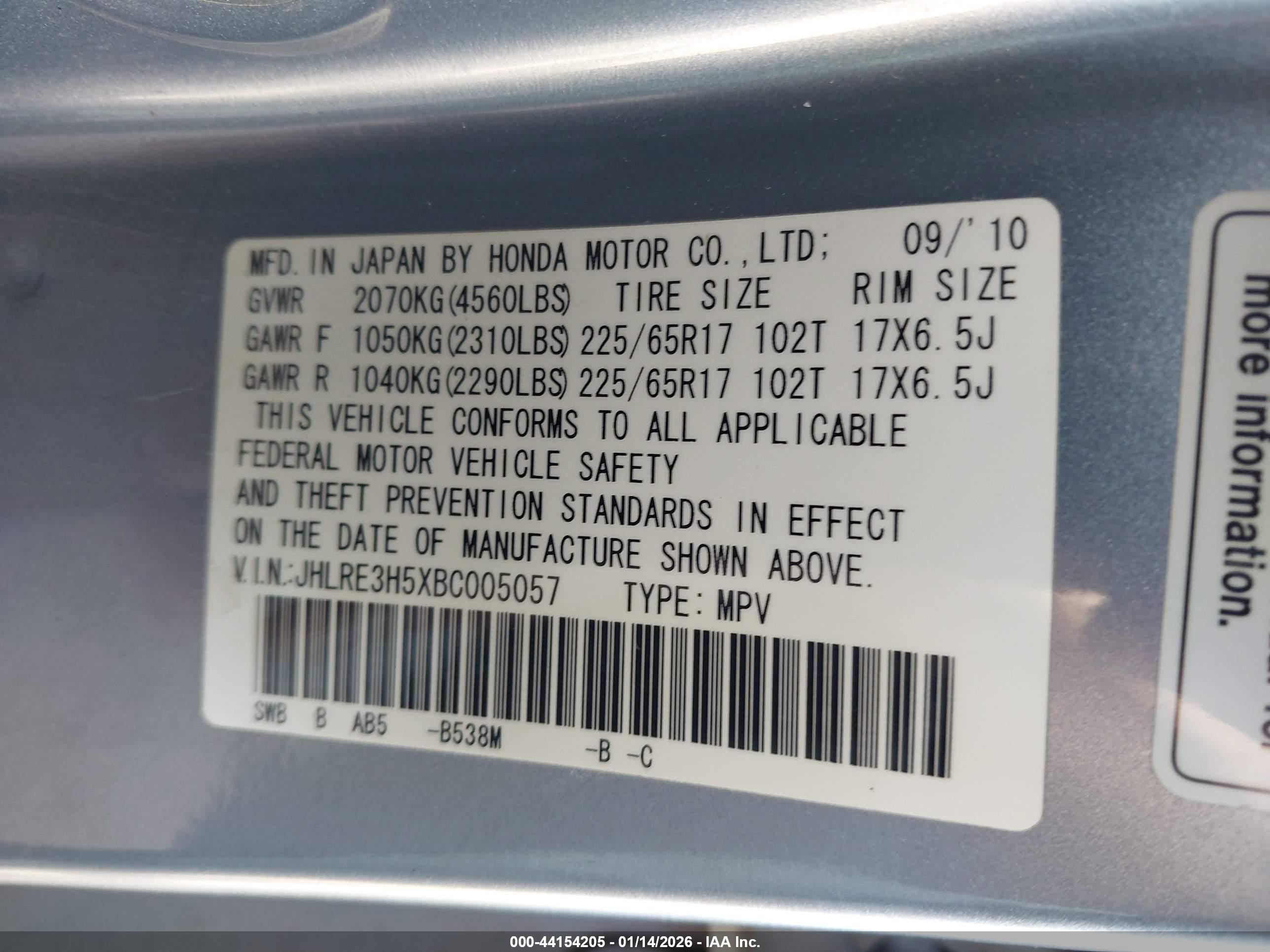 HONDA CR-V image 9