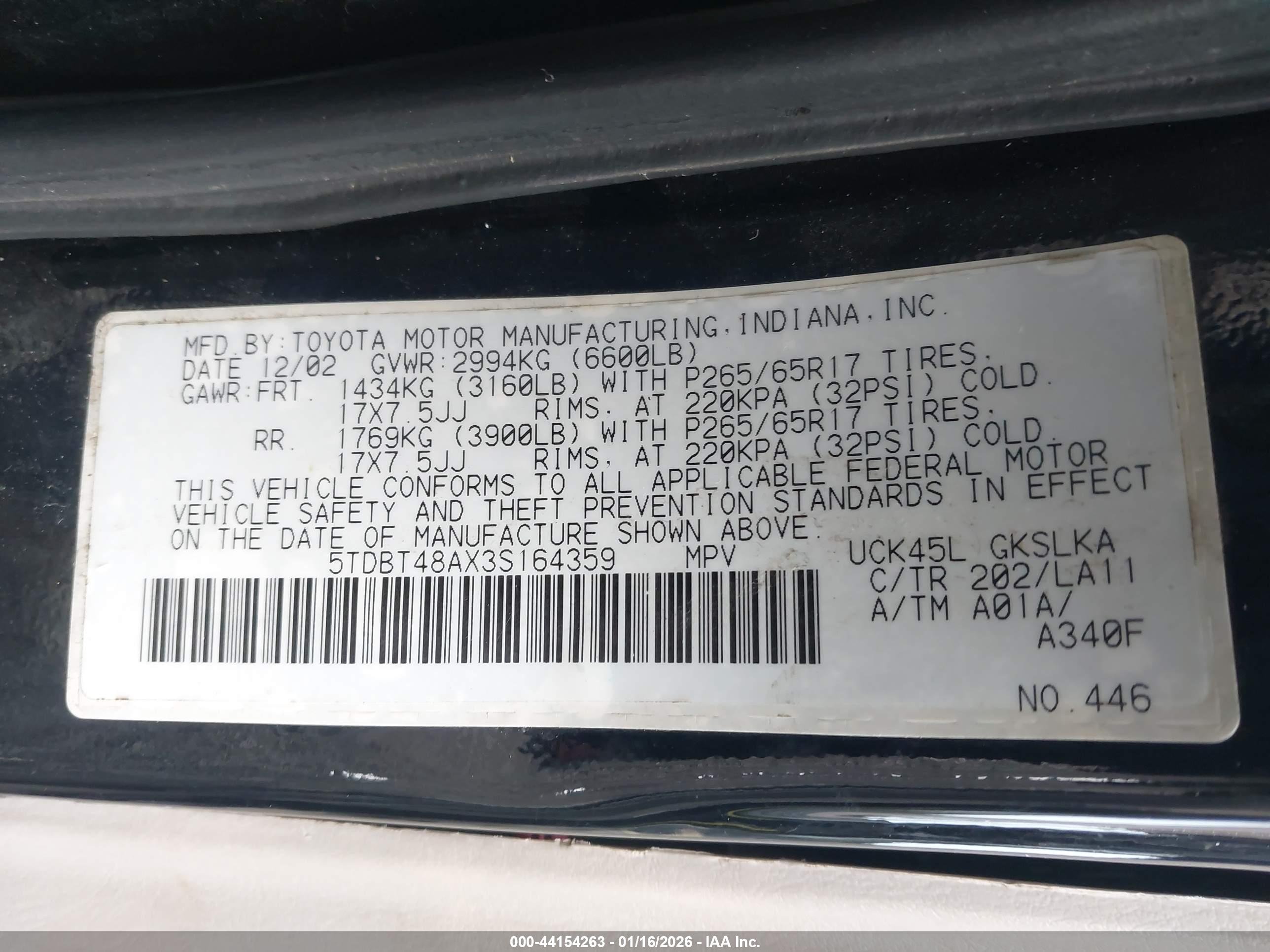 TOYOTA SEQUOIA image 9