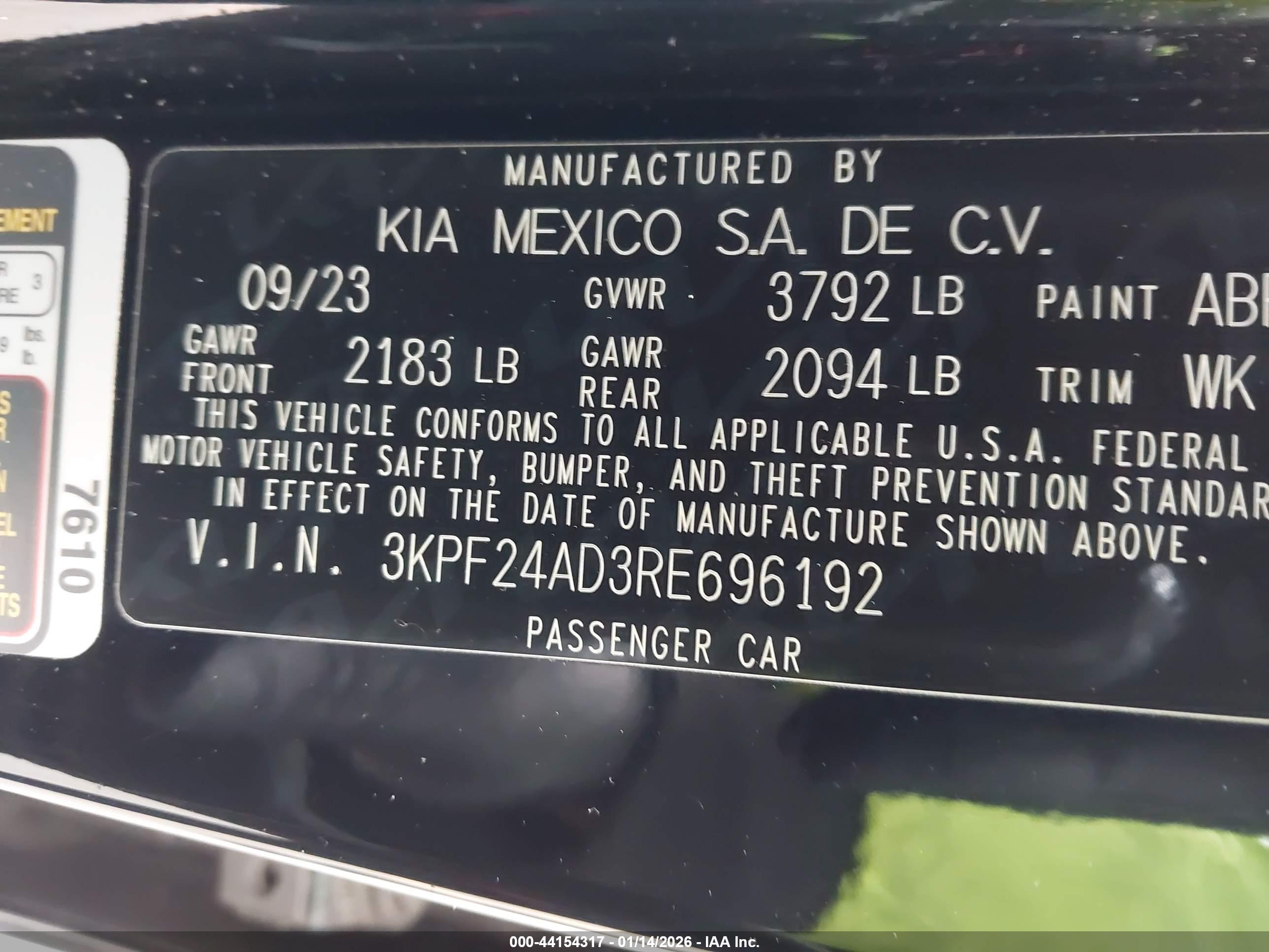 KIA FORTE image 9