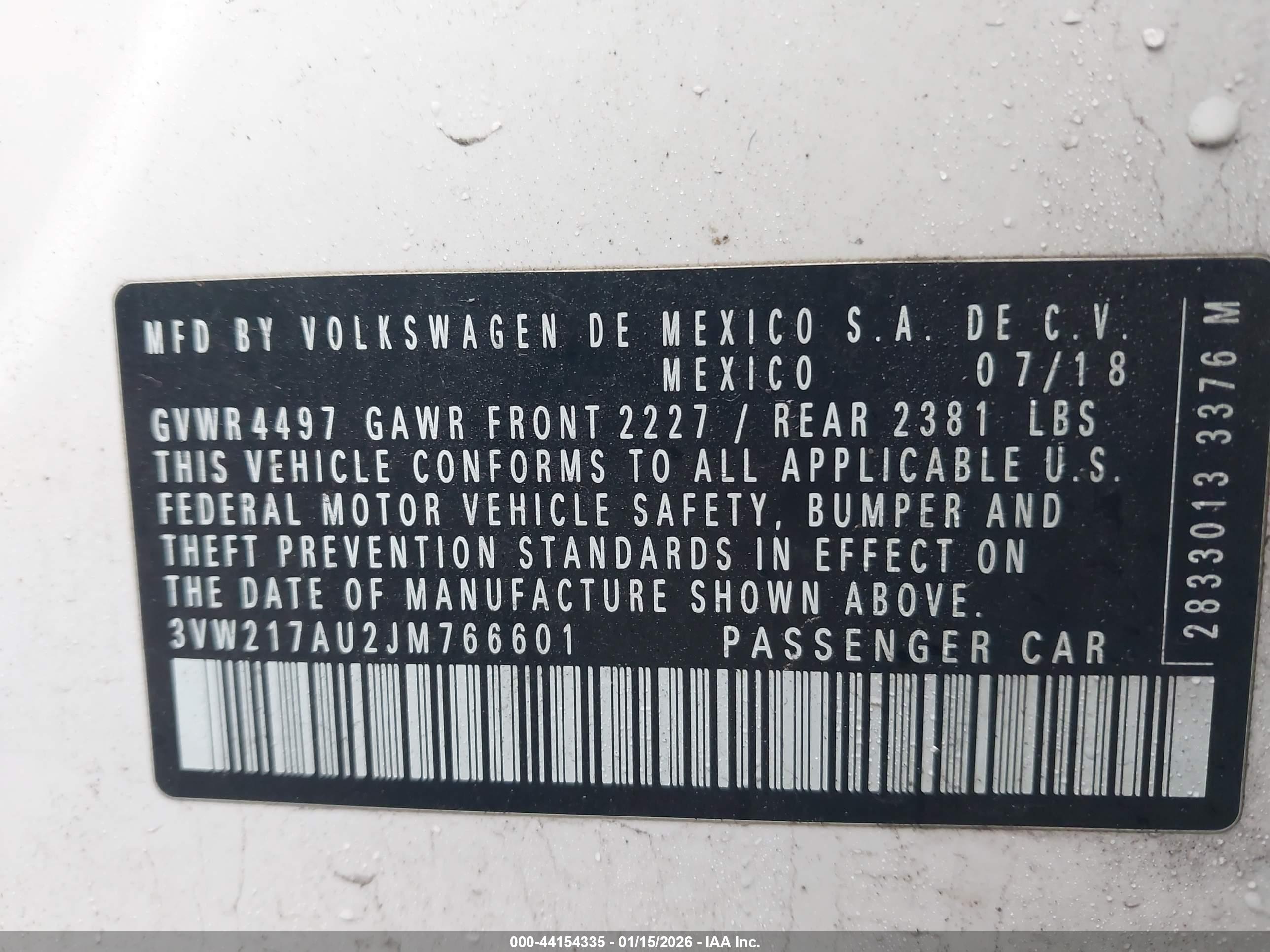 VOLKSWAGEN GOLF image 9