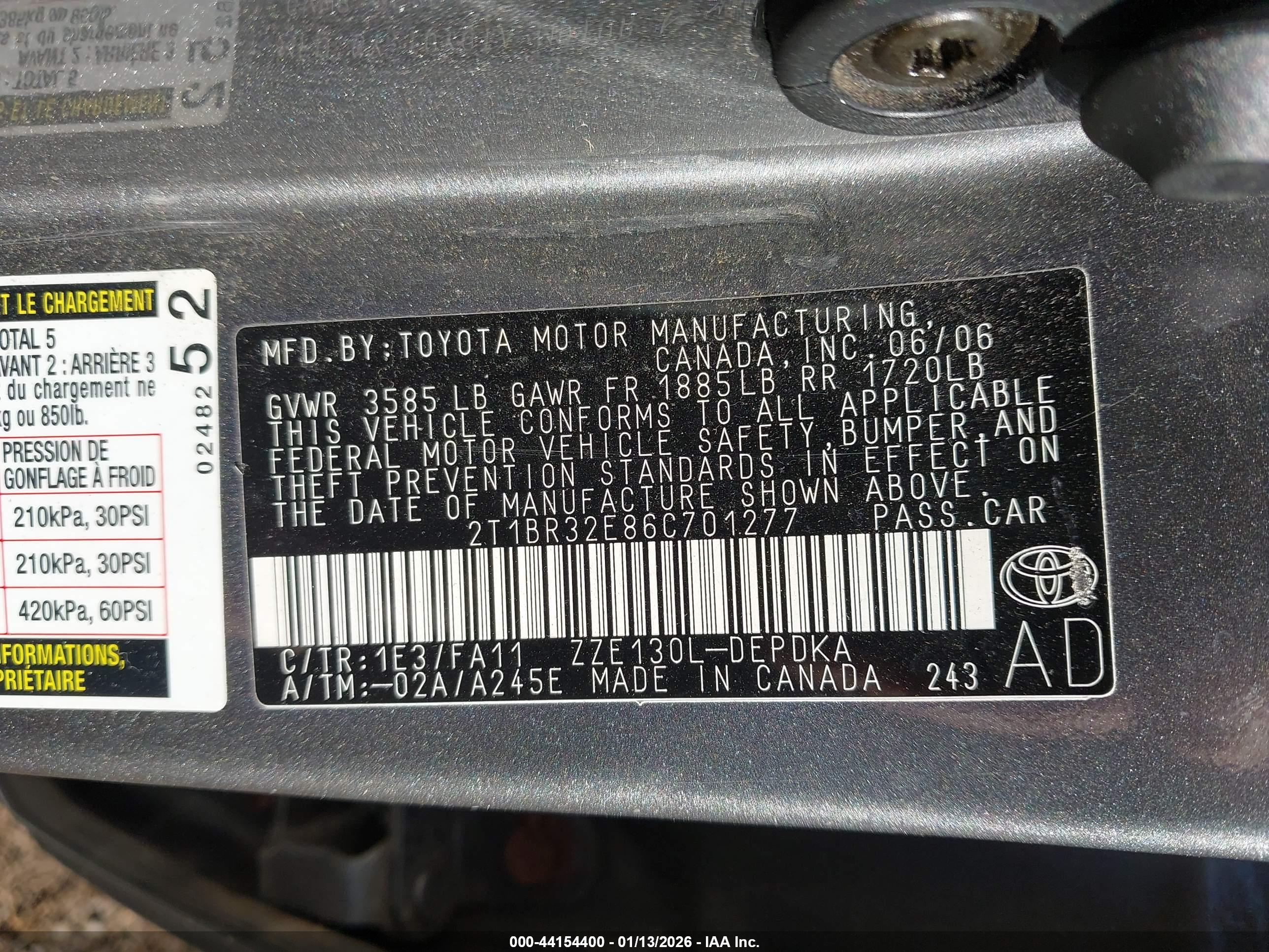 TOYOTA COROLLA image 9
