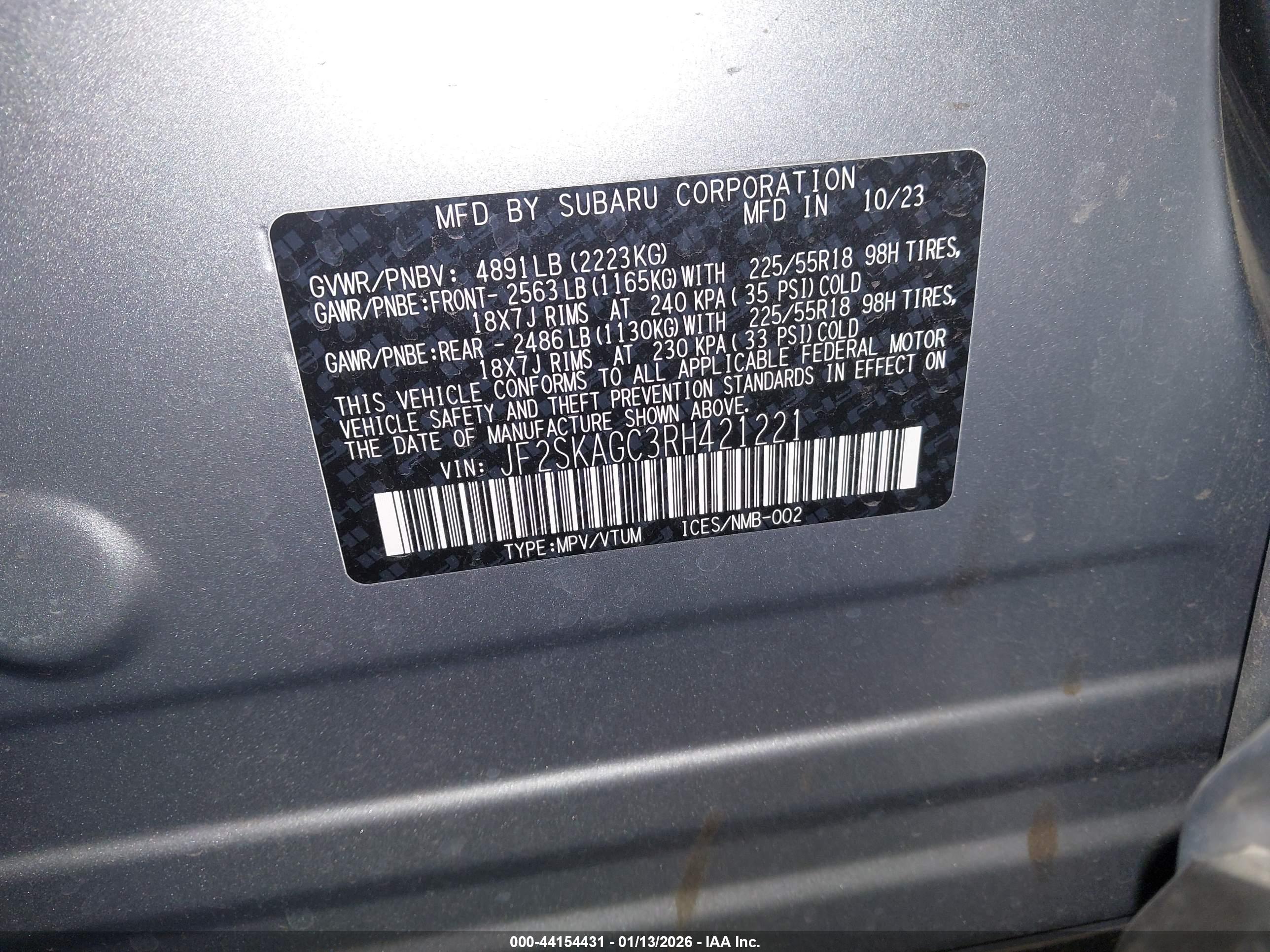 SUBARU FORESTER image 9