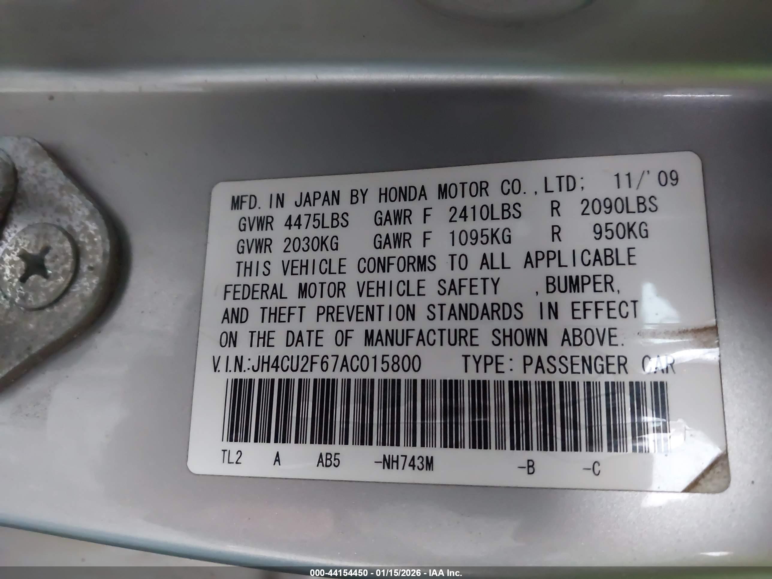 ACURA TSX image 9