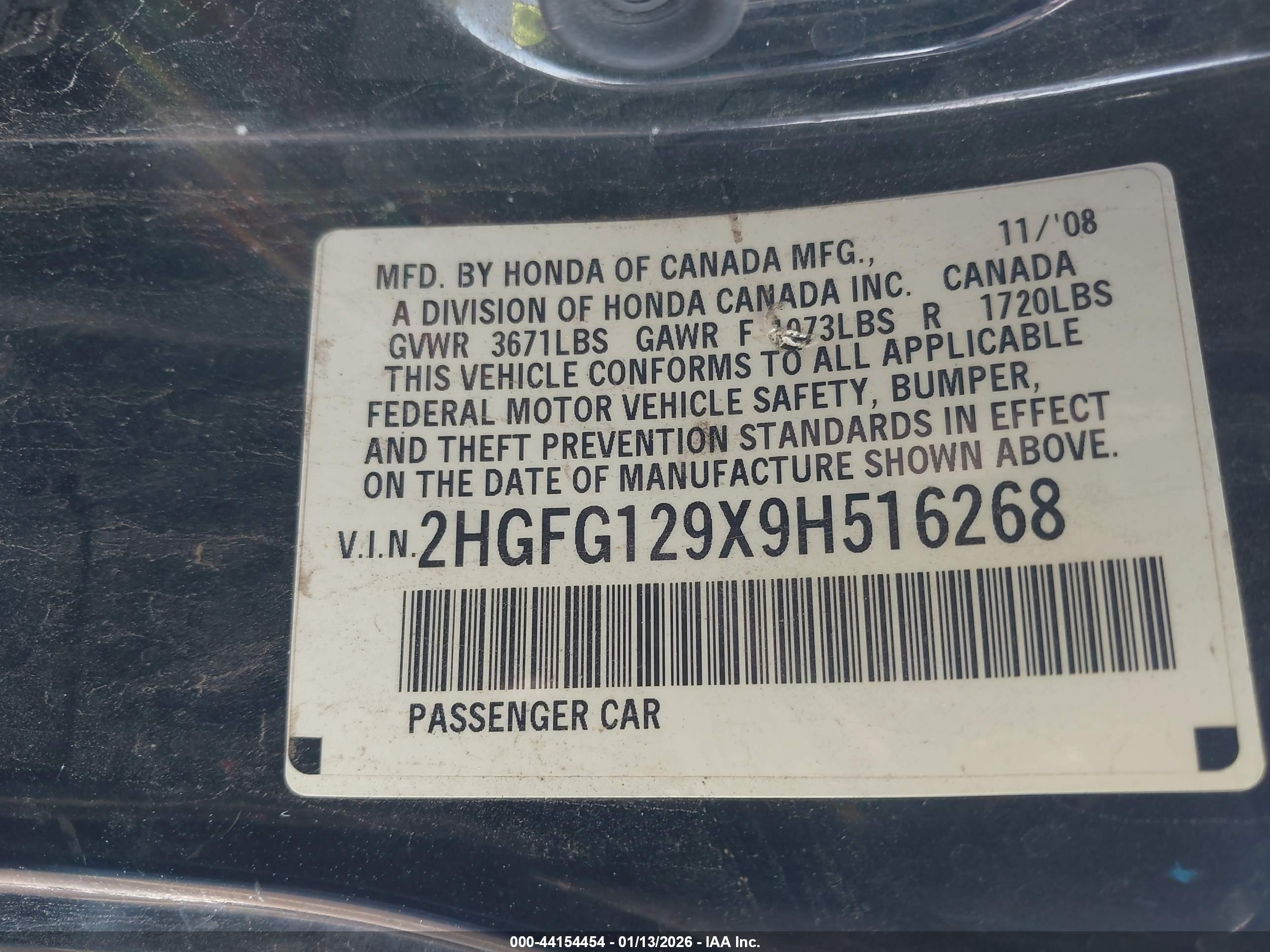HONDA CIVIC image 9