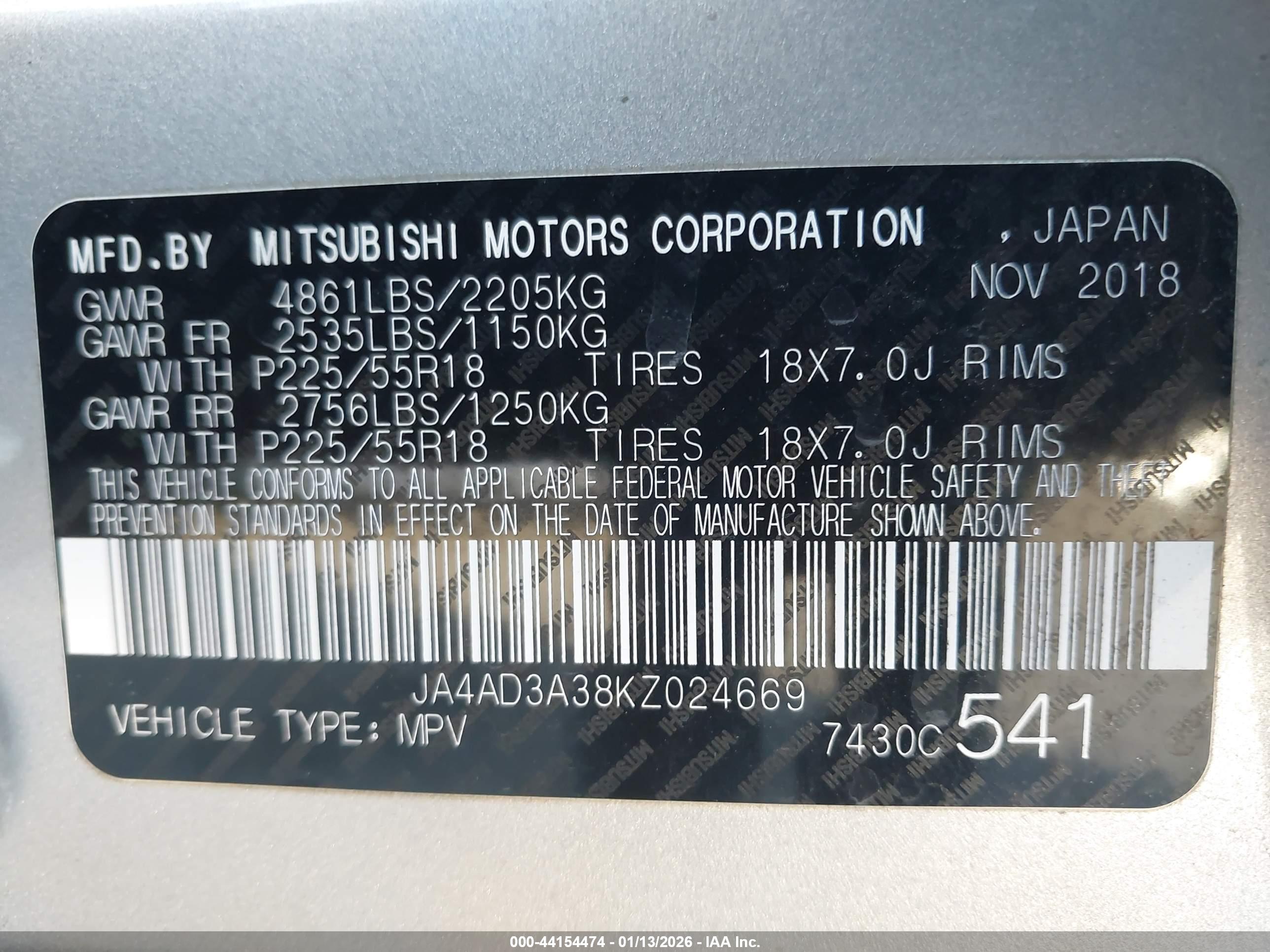 MITSUBISHI OUTLANDER image 9