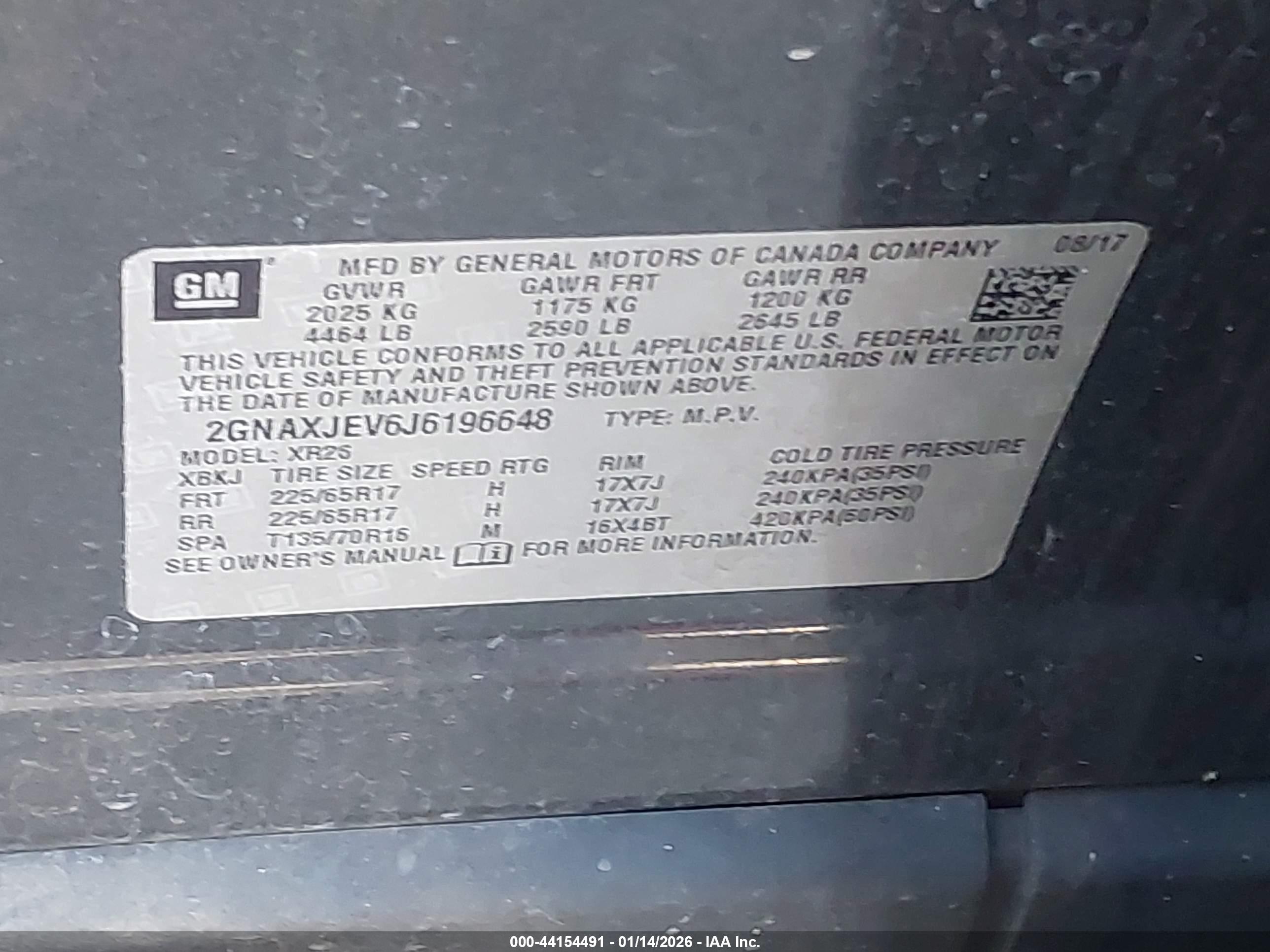 CHEVROLET EQUINOX image 9
