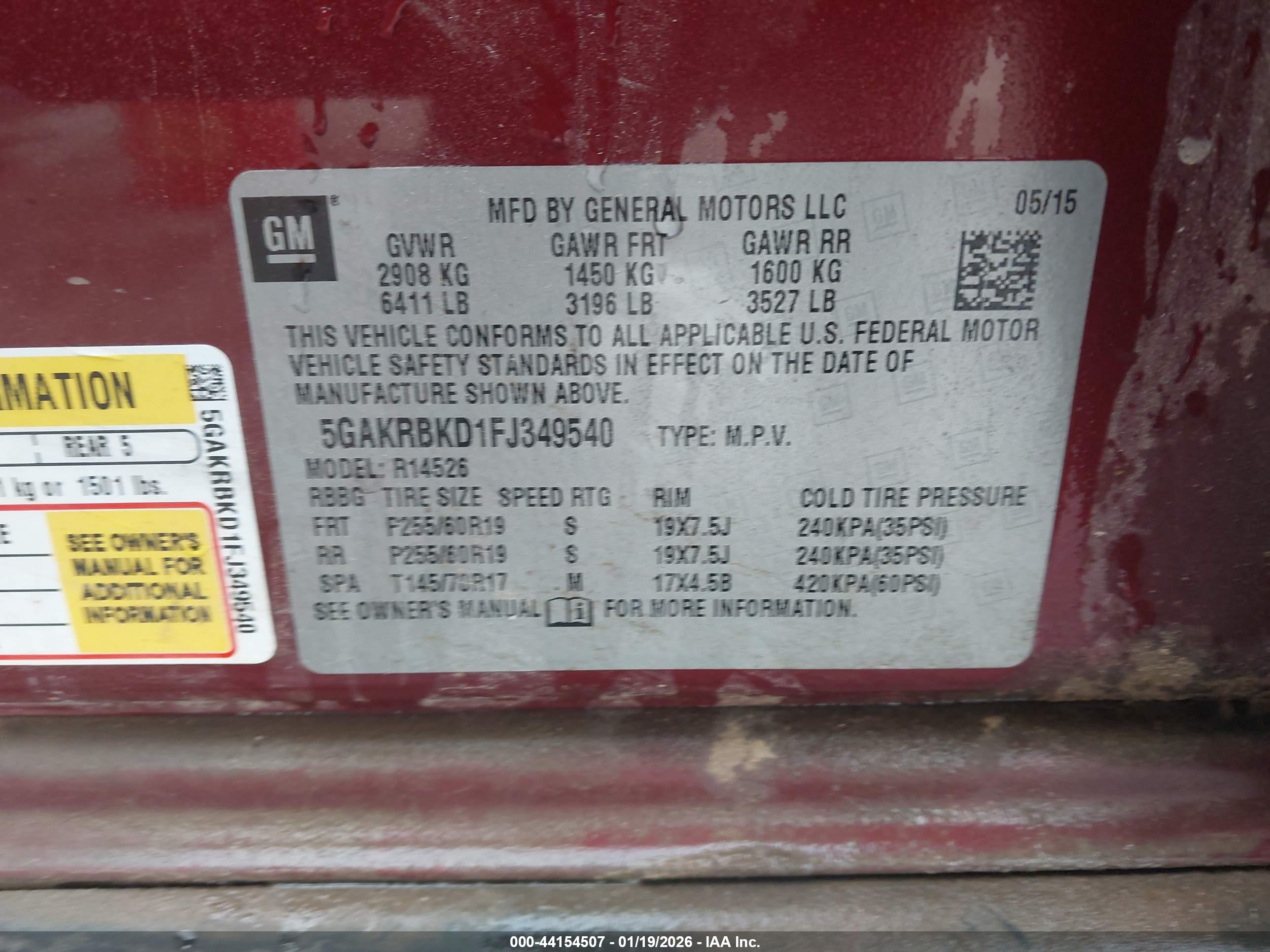BUICK ENCLAVE image 9