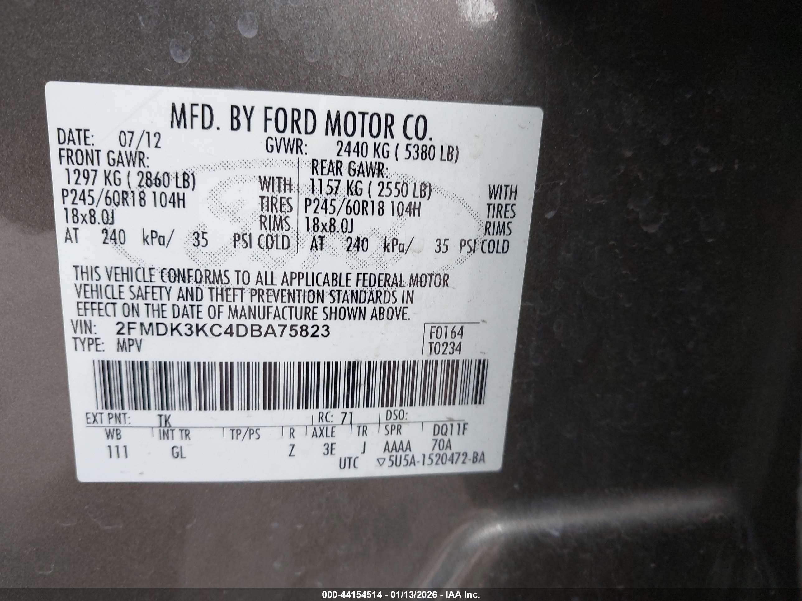 FORD EDGE image 9