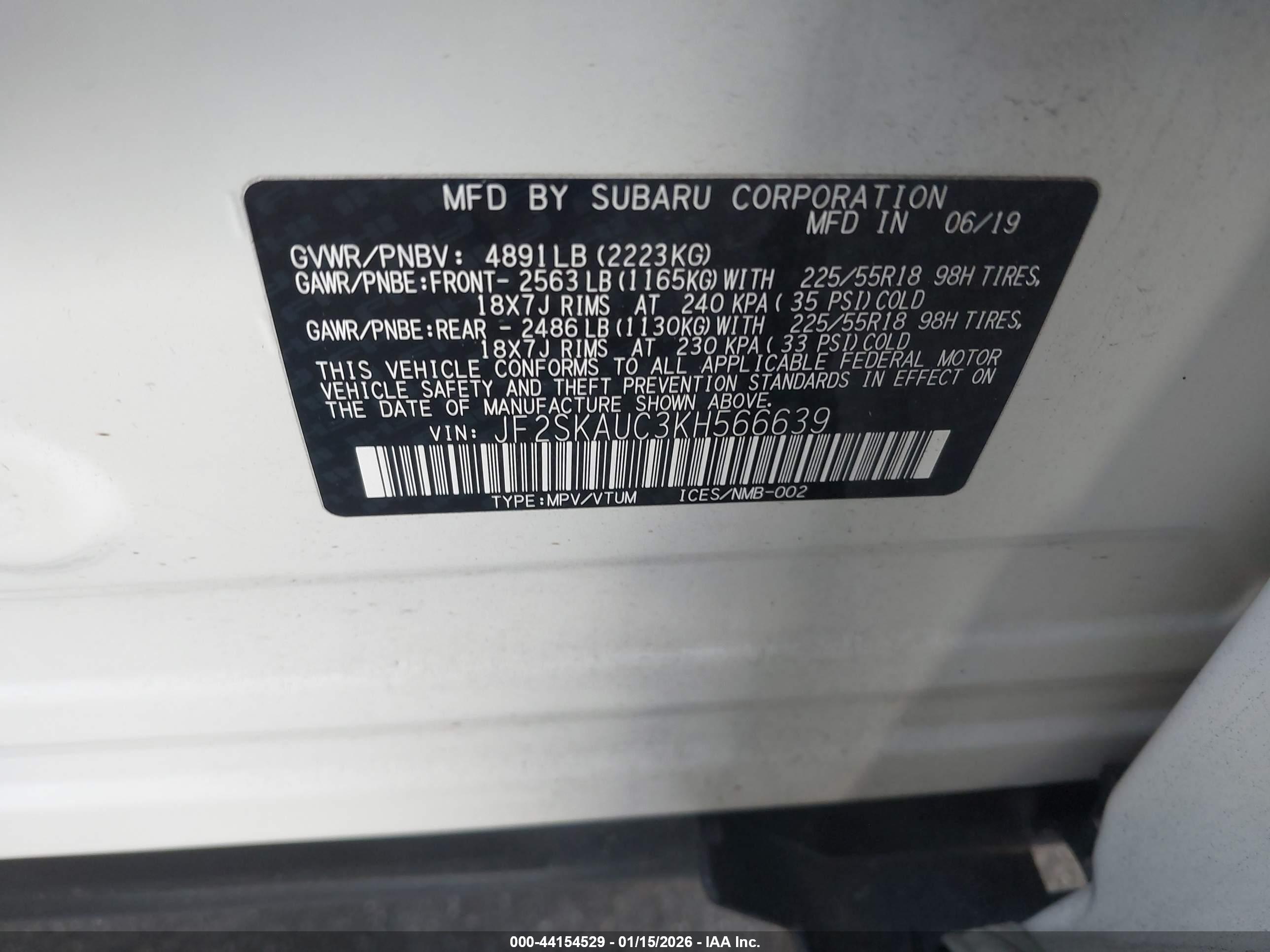 SUBARU FORESTER image 9